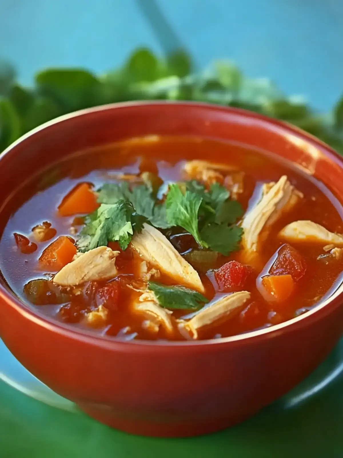 Catherine's Spicy Chicken Soup