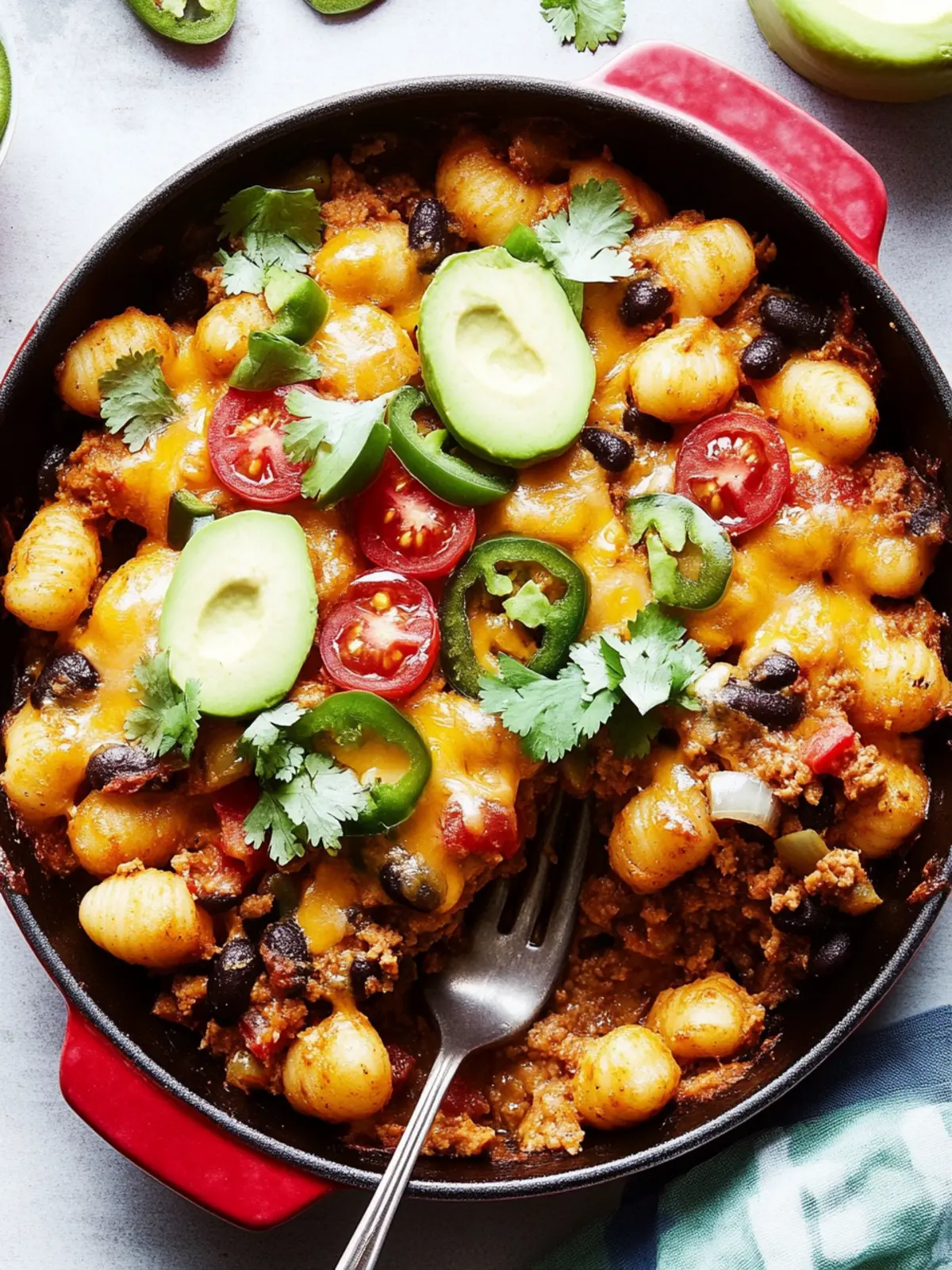 Taco Gnocchi Bake: Your New Favorite One-Pan Dinner Delight 3 Taco Gnocchi Bake