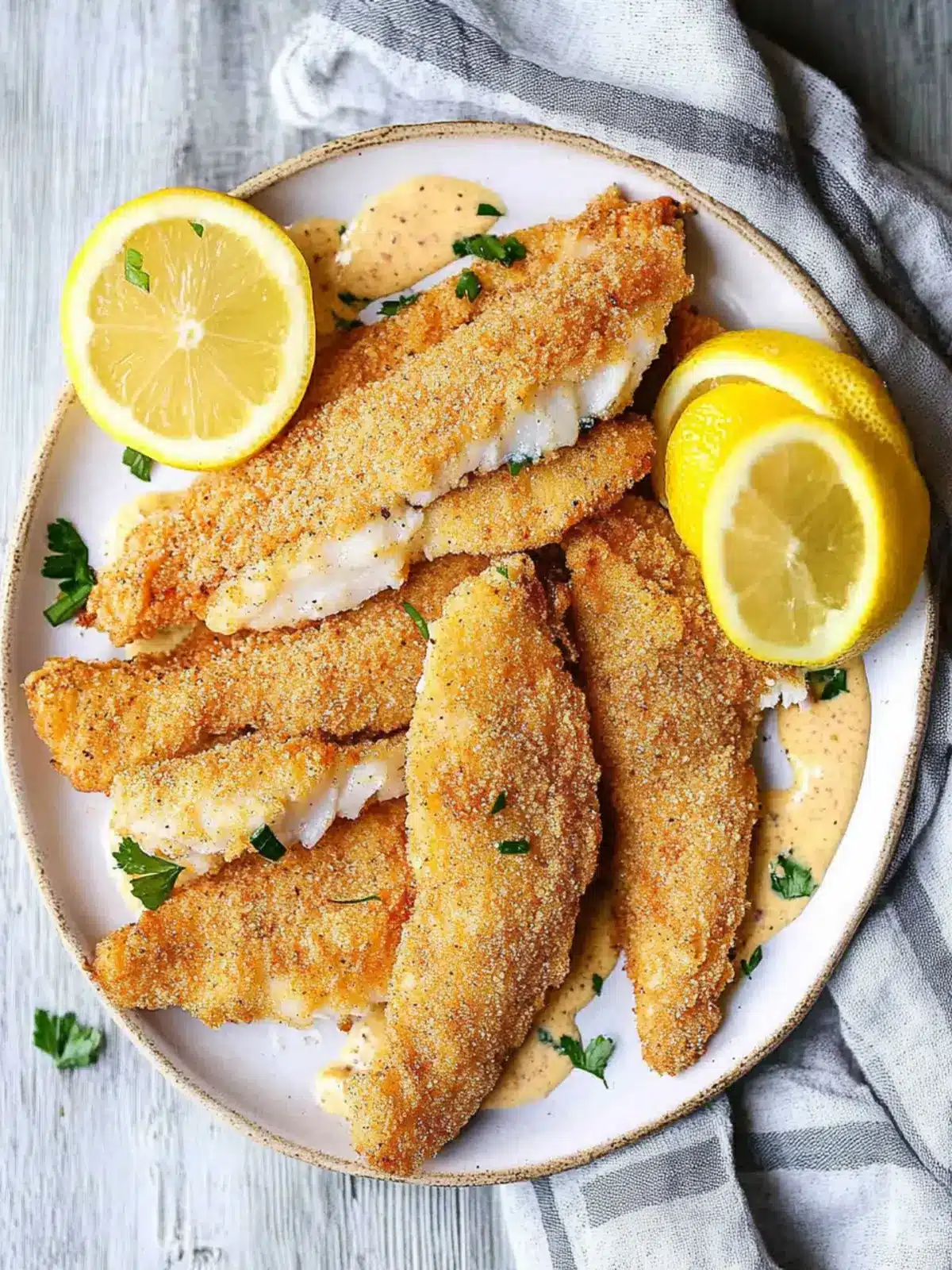 Crispy Oven Fried Catfish That's Healthier and Delicious 5 Oven Fried Catfish
