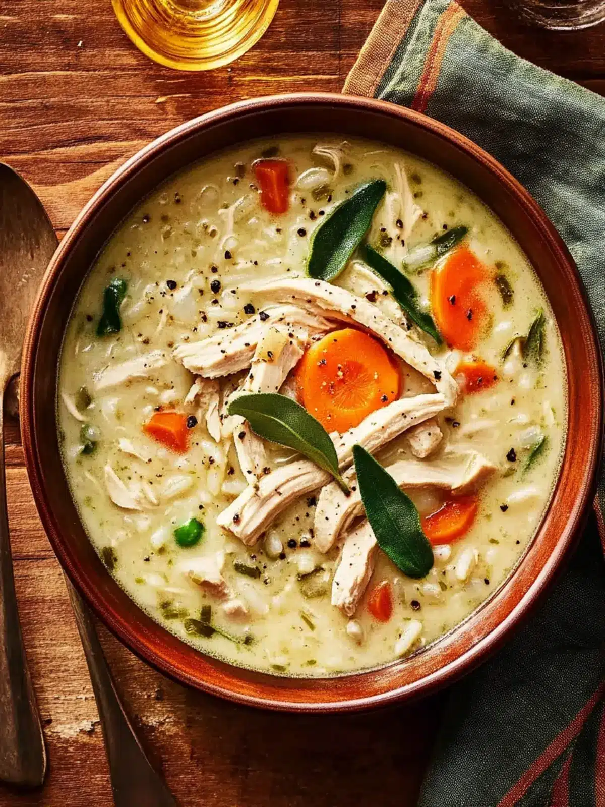 Creamy Chicken-And-Rice Soup for Cozy Nights at Home 3 Creamy Chicken-And-Rice Soup