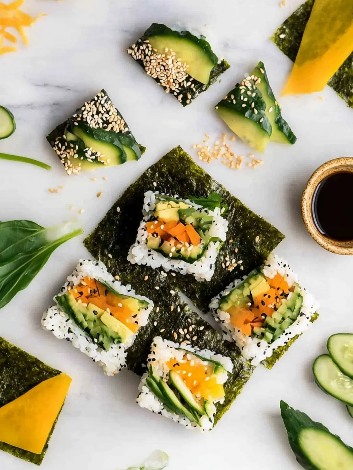 Delicious Nori Wraps: Quick, Healthy Lunch You’ll Love 5 Nori Wraps
