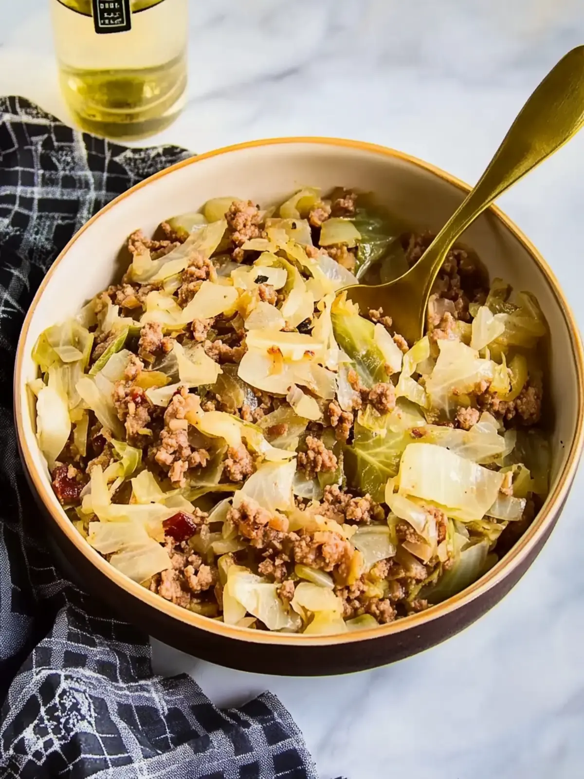 Savory Ground Beef and Cabbage Skillet in 1 Hour 4 Ground Beef and Cabbage