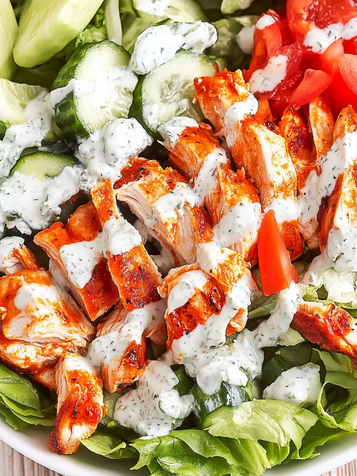 Buffalo Chicken Salad: A Game Day Twist on Comfort Food 2 Buffalo Chicken Salad