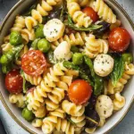 Delicious Gluten-Free Pasta Salad with a Caprese Twist 2 Gluten-Free Pasta Salad