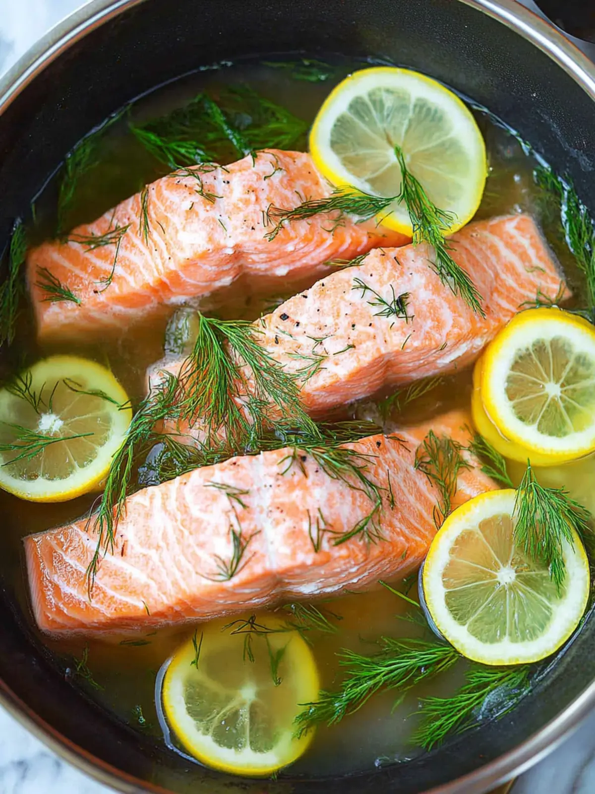 Perfect Poached Salmon in 15 Minutes with Zesty Herbs 2 Perfect Poached Salmon