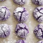 Ube Crinkle Cookies: Irresistibly Chewy Filipino Treats 7 Ube Crinkle Cookies (Filipino Purple Yam Cookies)