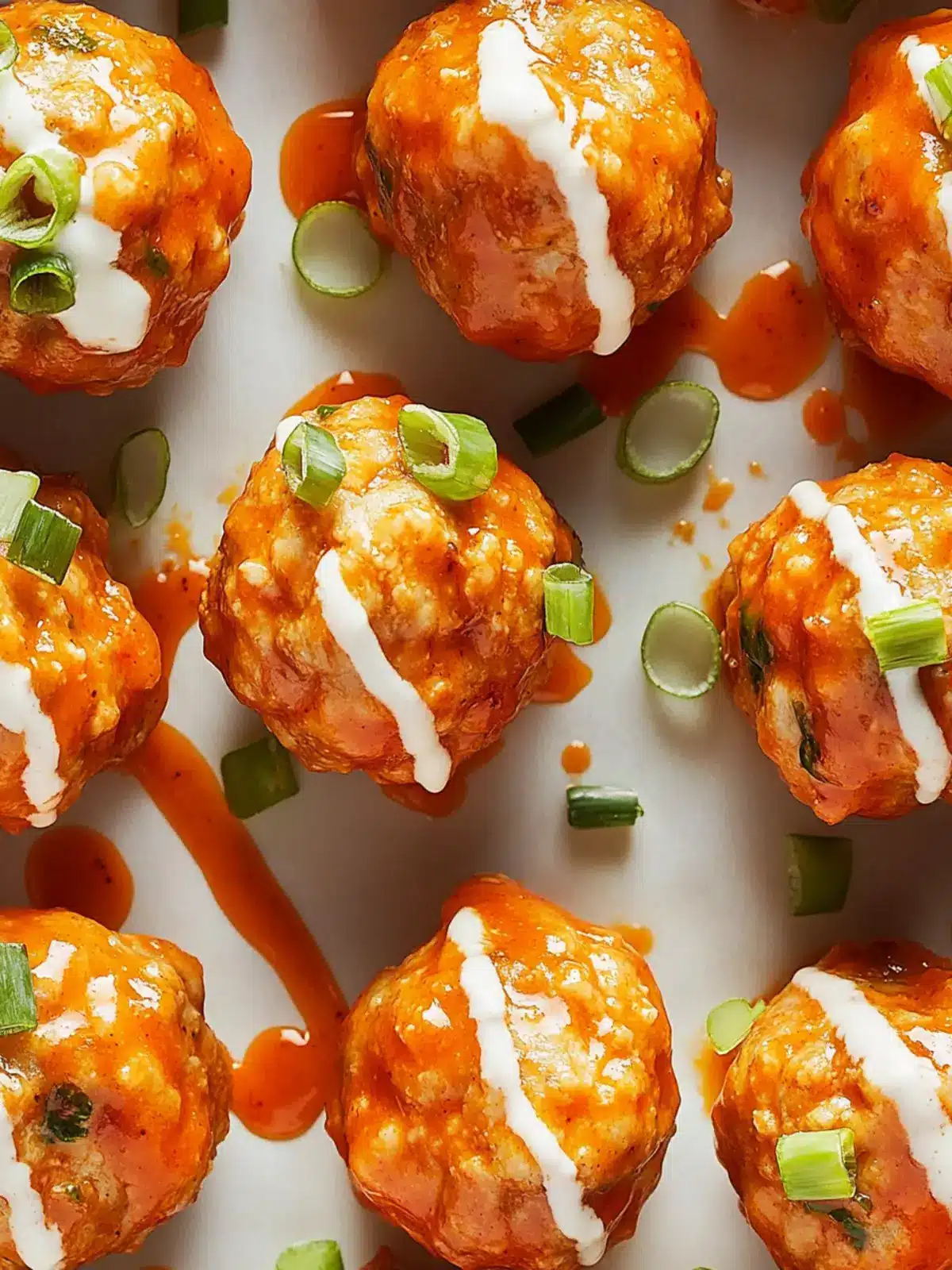 Buffalo Chicken Meatballs: Your New Favorite Game Day Snack 2 Buffalo Chicken Meatballs