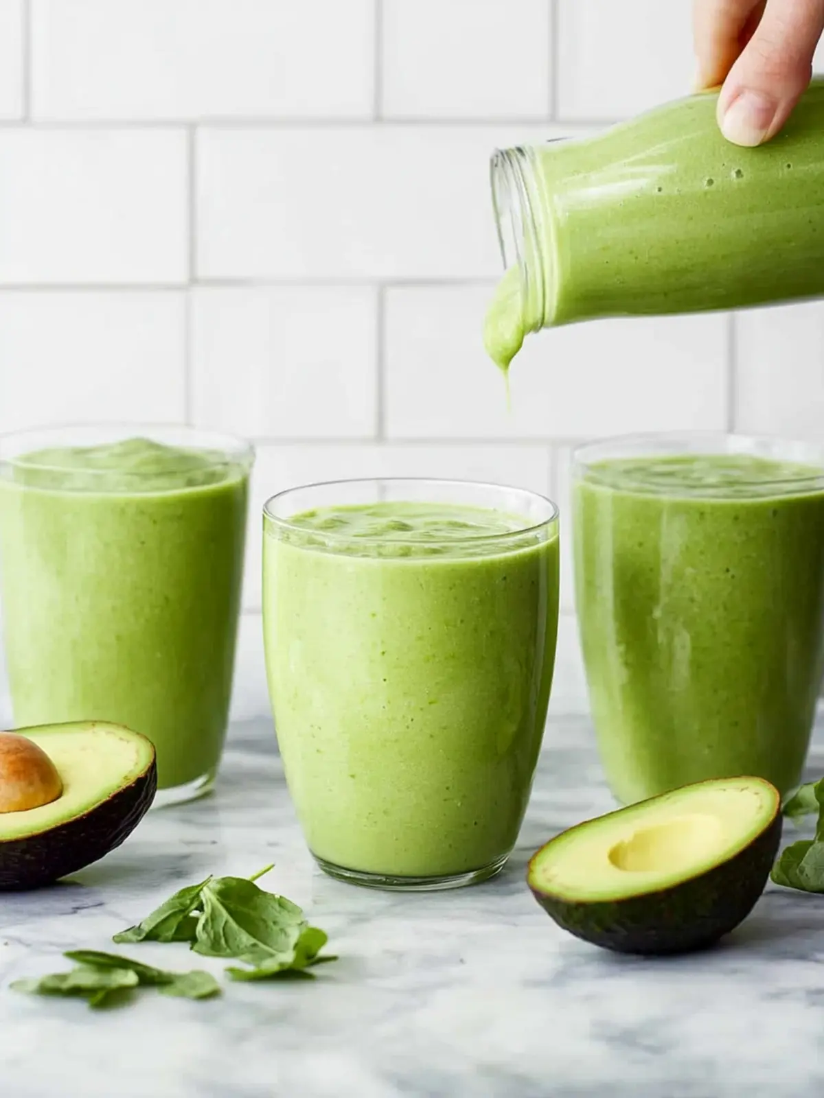 Creamy Avocado Smoothie: A Dairy-Free Breakfast Bliss 3 Avocado Smoothie