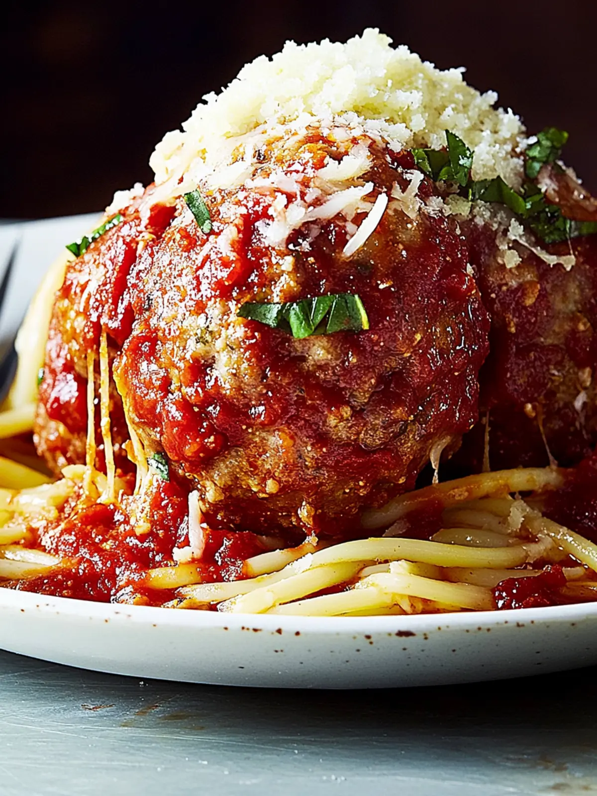 Monster Meatballs in Marinara: Family Dinner Made Fun 2 Monster Meatballs
