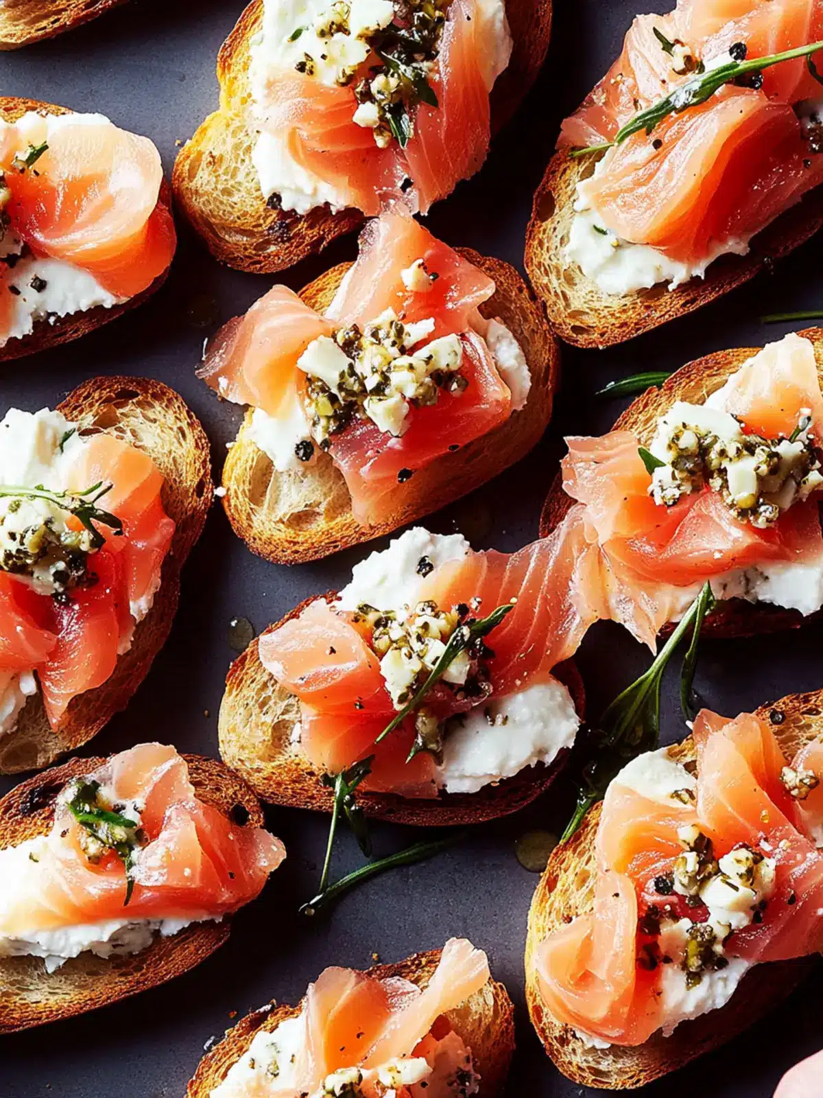 Delicious Smoked Salmon Crostini for Effortless Entertaining 2 Smoked Salmon Crostini