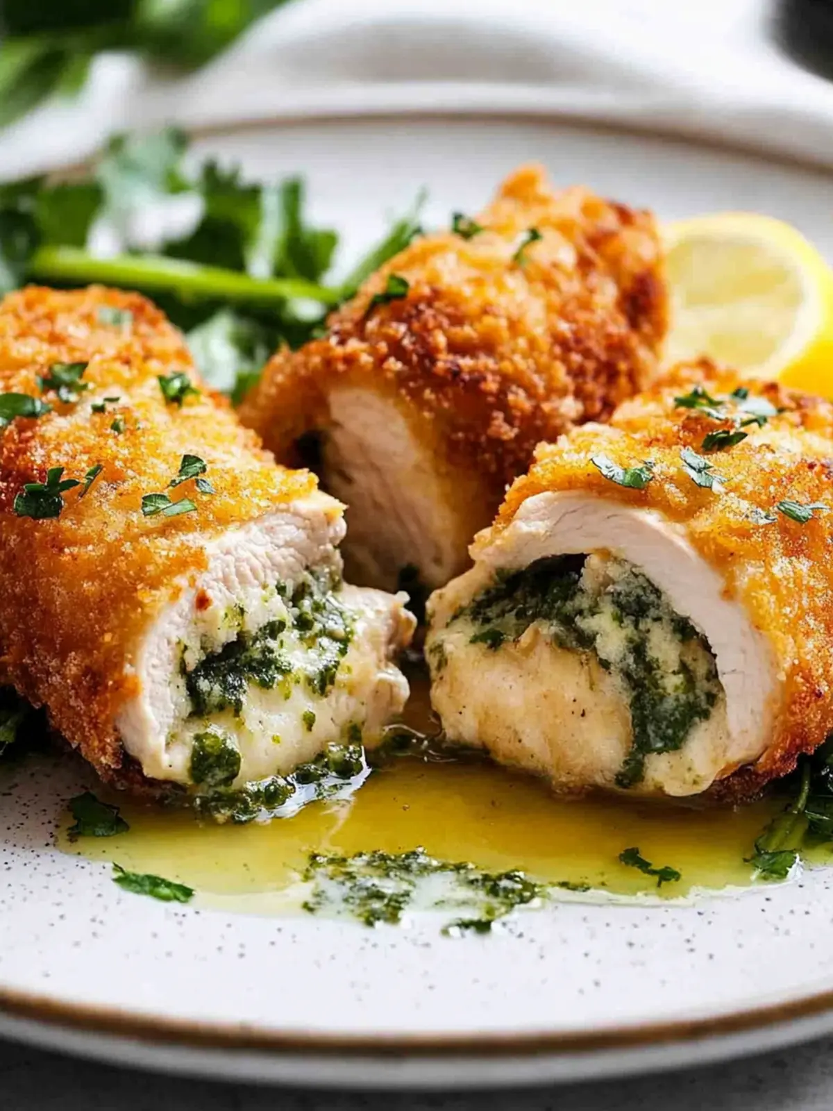 Irresistible Chicken Kiev: Classic Comfort with Garlic Butter 3 Chicken Kiev