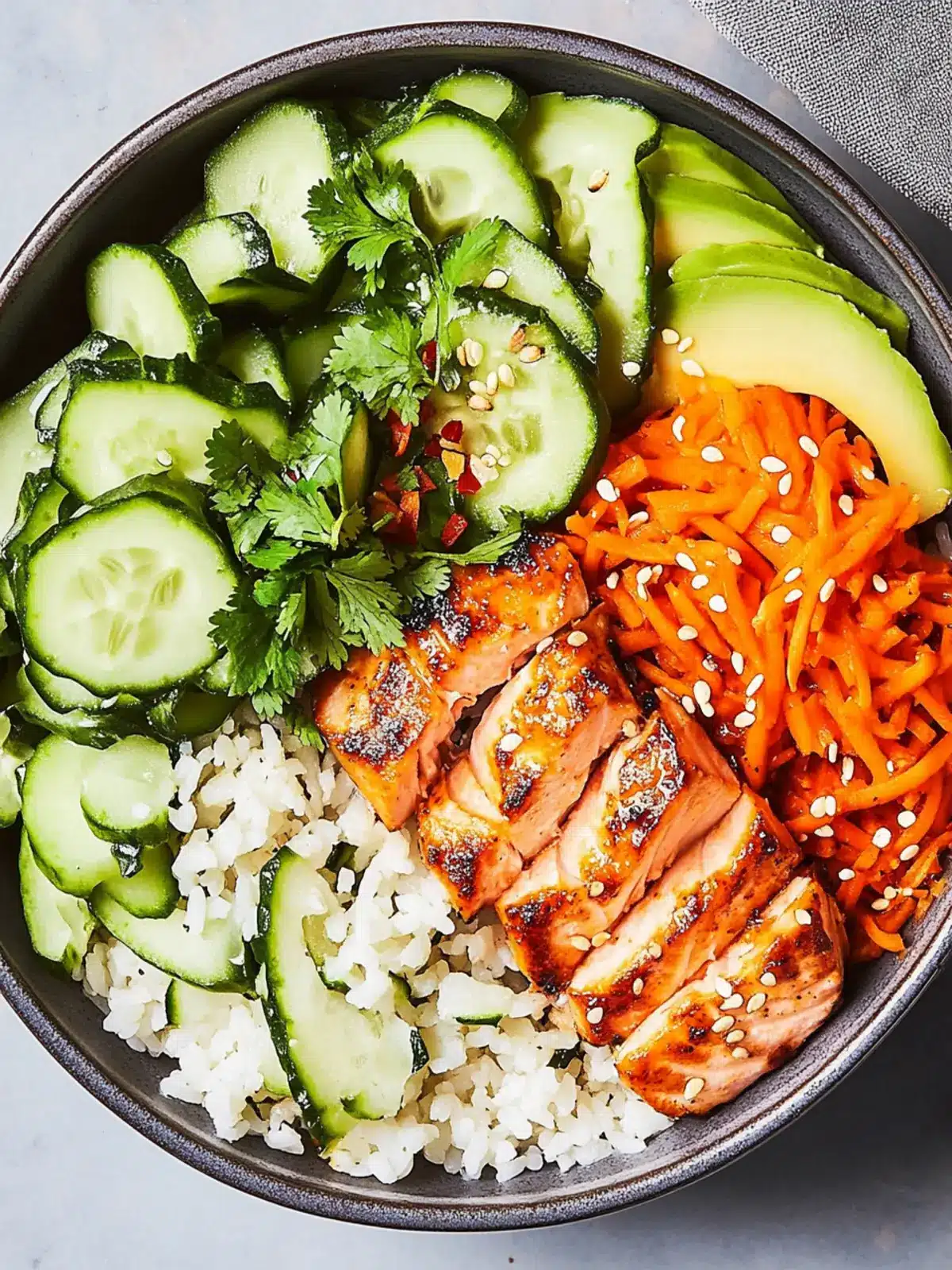 Spicy Salmon Bowls: A Flavor-Packed Healthy Delight 5 Spicy Salmon Bowls