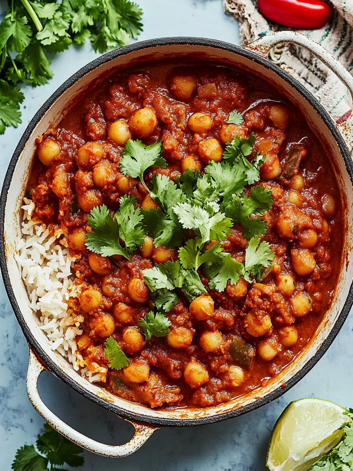 Flavor-Packed Chana Masala: Your Quick Vegan Comfort Meal 5 Chana Masala