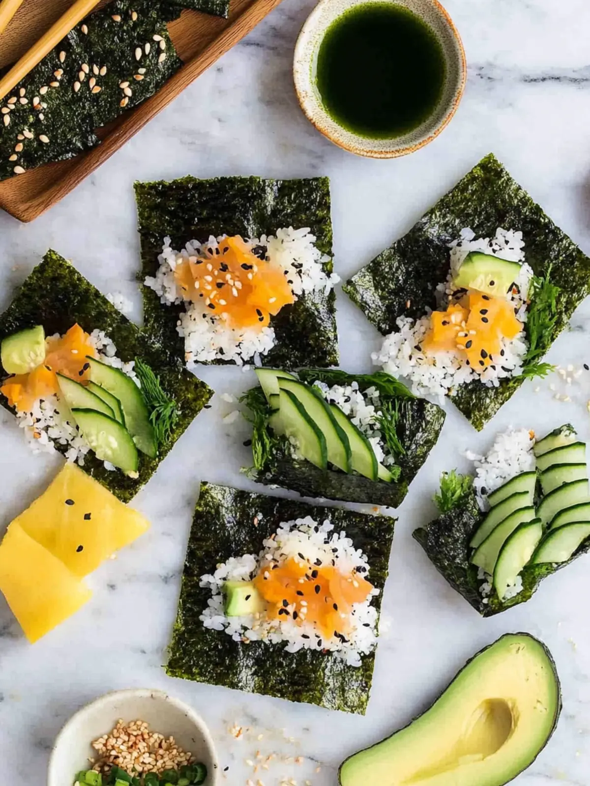 Delicious Nori Wraps: Quick, Healthy Lunch You’ll Love 3 Nori Wraps