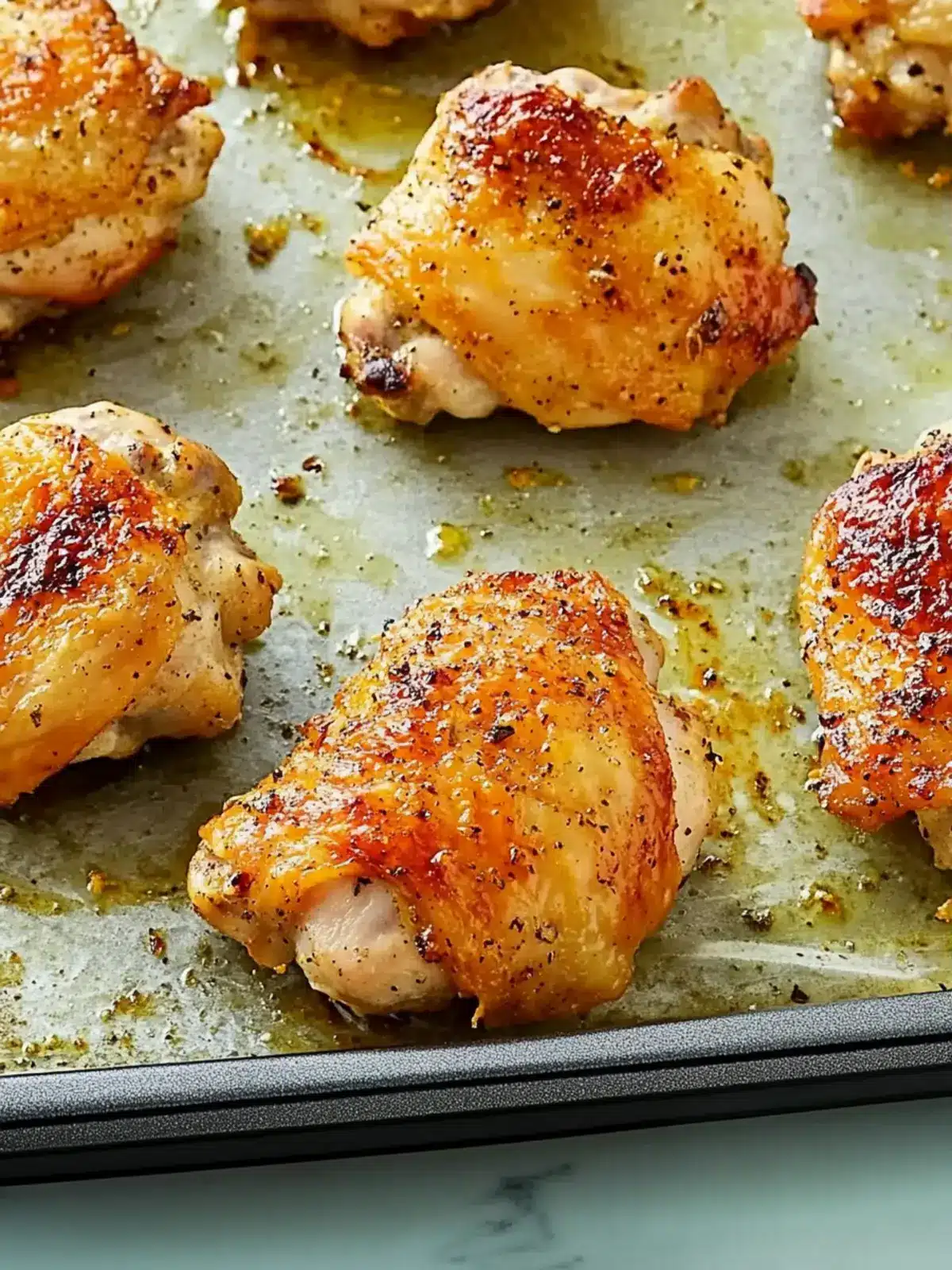 Crispy Baked Chicken Thighs: Juicy Flavor, Easy Prep! 5 Crispy Baked Chicken Thighs