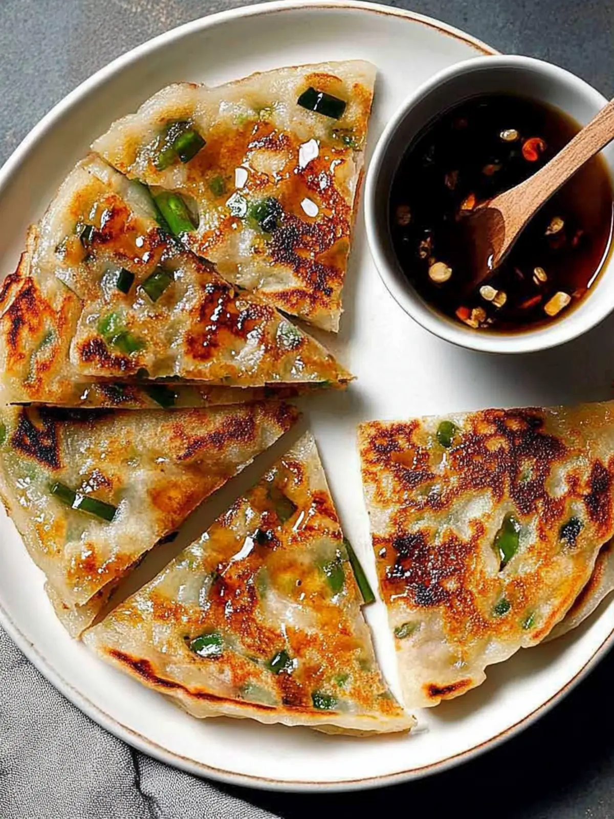 Crispy Scallion Pancakes That Bring Home the Flavors of China 5 Scallion Pancakes