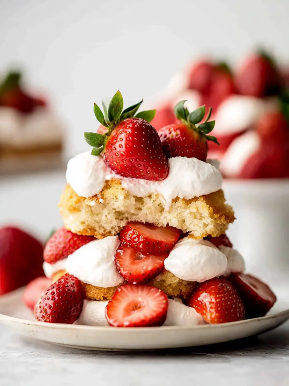 Delicious Homemade Strawberry Shortcake for Sweet Summer Memories 3 Homemade Strawberry Shortcake
