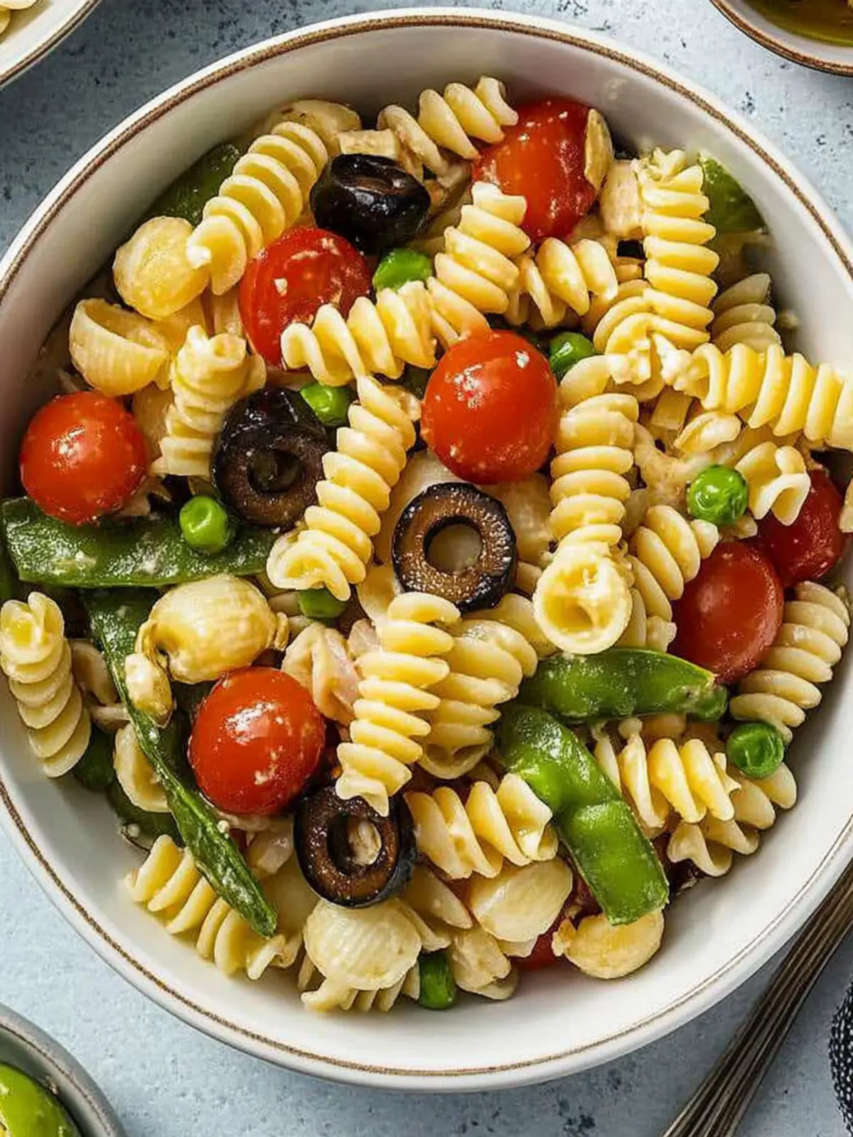 Delicious Gluten-Free Pasta Salad with a Caprese Twist 2 Gluten-Free Pasta Salad