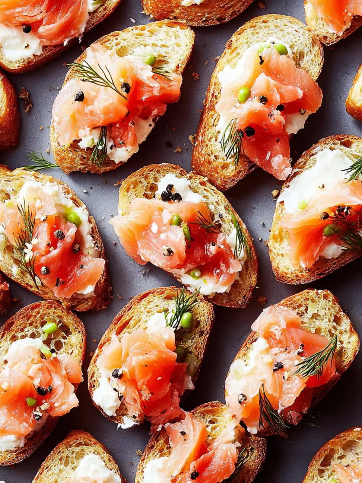 Delicious Smoked Salmon Crostini for Effortless Entertaining 5 Smoked Salmon Crostini