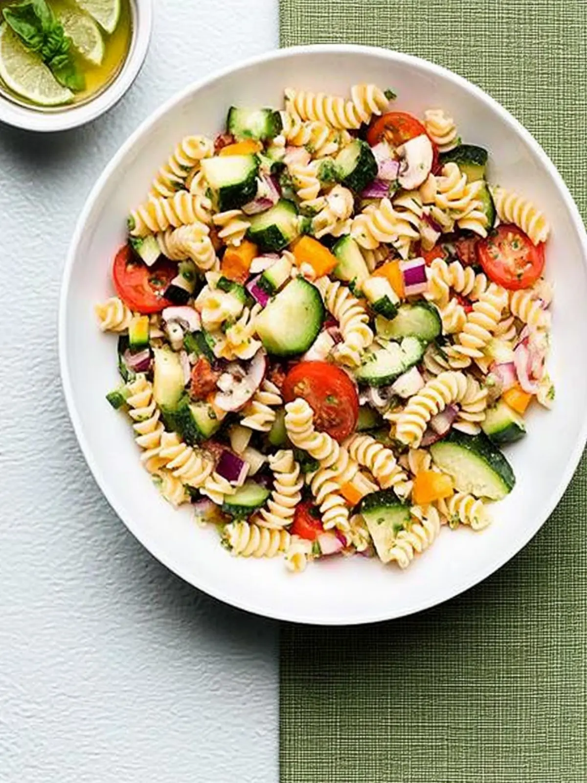 Colorful Veggie Pasta Salad for Quick Summer Enjoyment 4 Veggie Pasta Salad