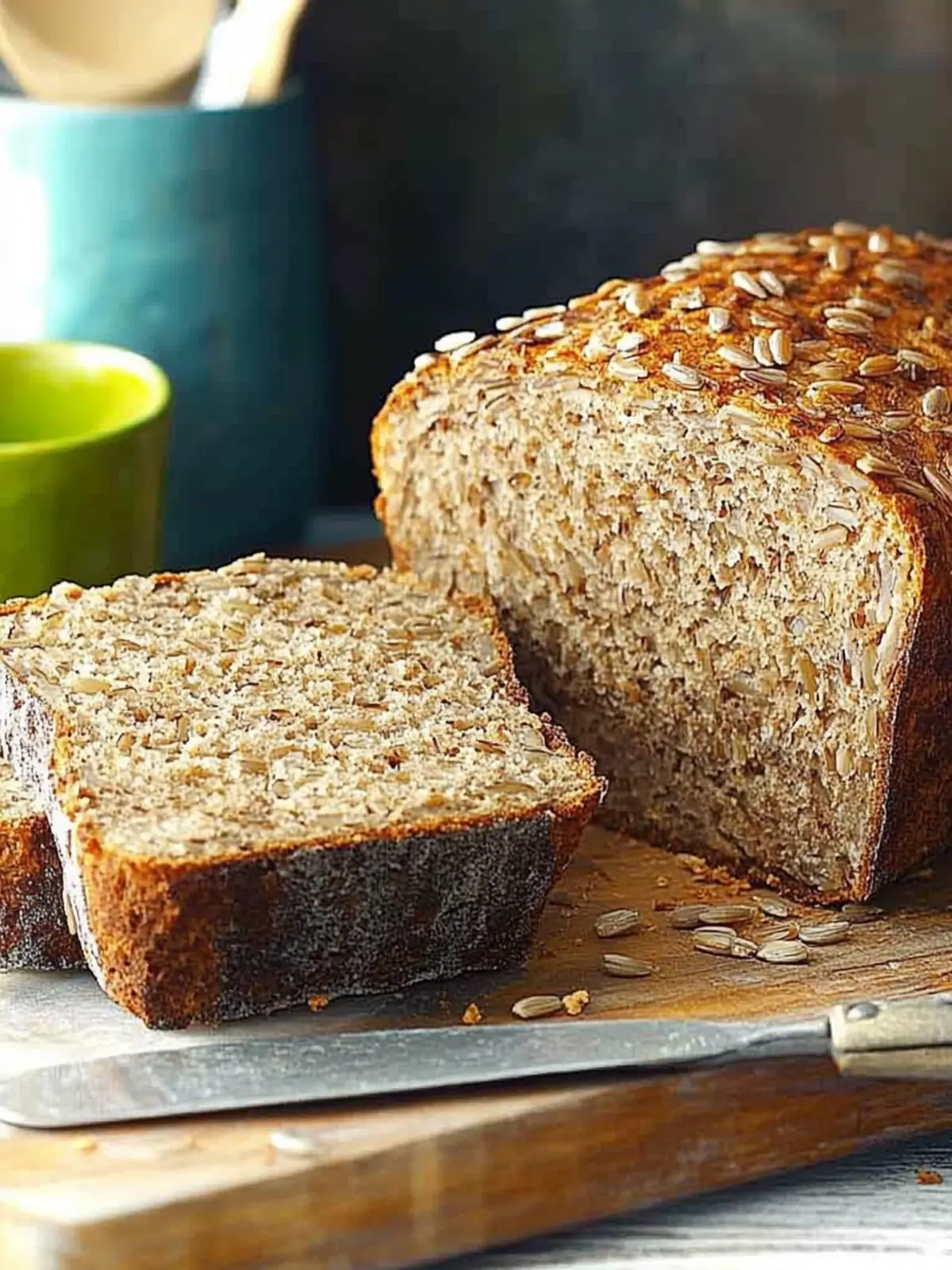 Wild Rice Bread with Sunflower Seeds: A Nutty Delight! 2 Wild Rice Bread with Sunflower Seeds