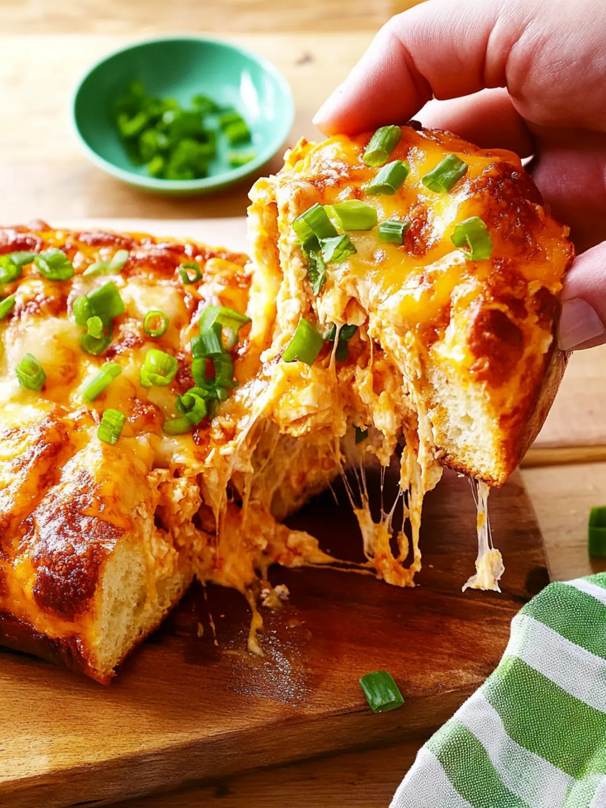 Buffalo Chicken Pull-Apart Bread for Ultimate Game Day Fun 4 Buffalo Chicken Pull-Apart Bread