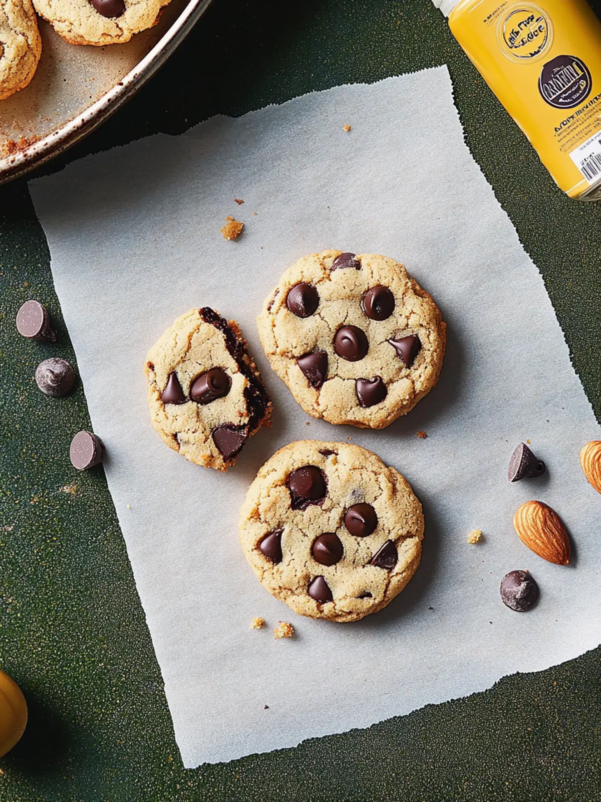 Gluten-Free Almond Flour Chocolate Chip Cookies to Crave! 2 Gluten-Free Almond Flour Chocolate Chip Cookies