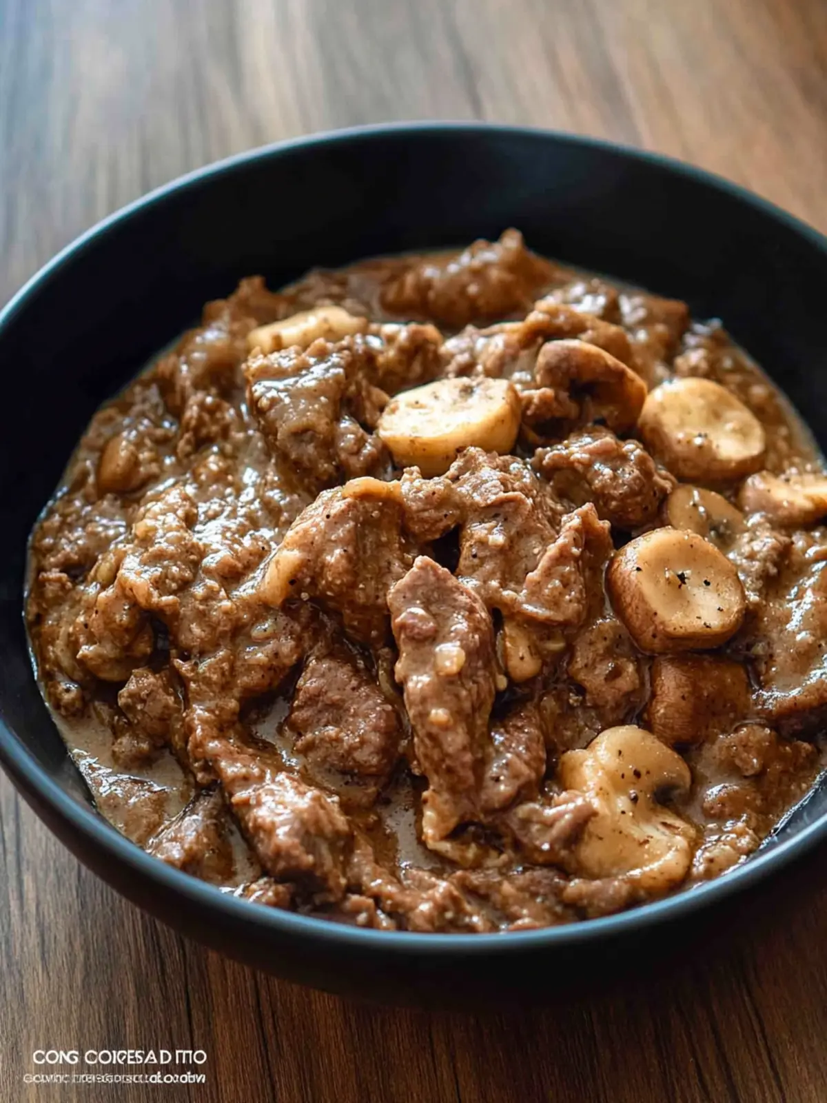 Garlic Pepper Beef in Mushroom Gravy: A Comforting Delight 3 Garlic Pepper Beef in Mushroom Gravy