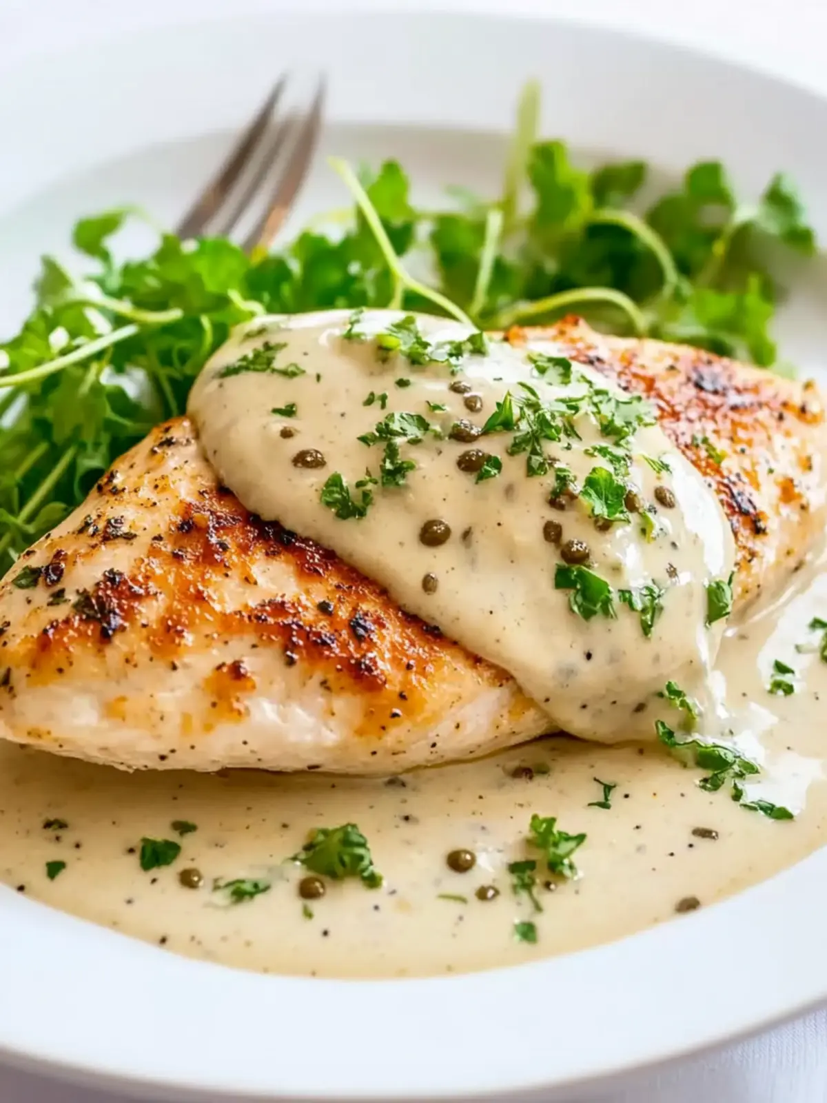 Chicken Breasts With Mustard Cream Sauce