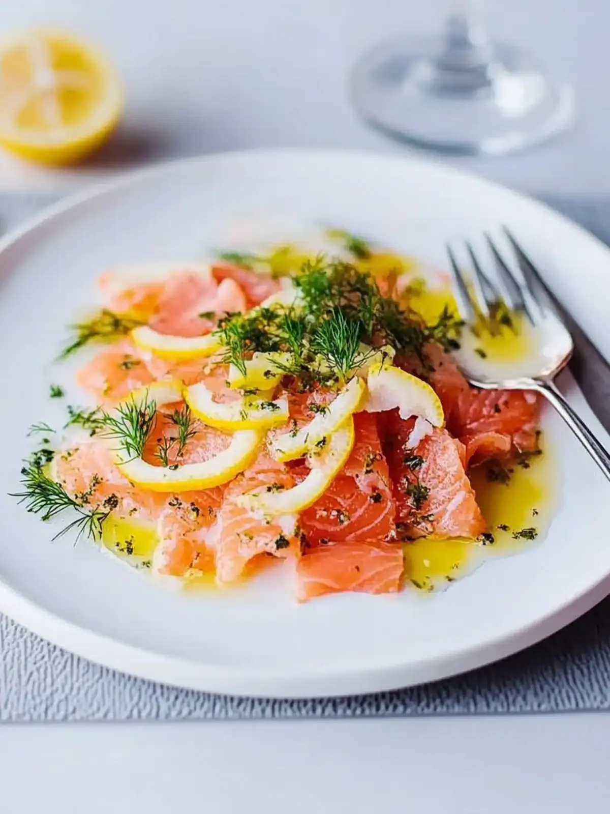 Quick Lemon Gravadlax – Zesty Cured Salmon in 30 Minutes 3 Quick lemon gravadlax