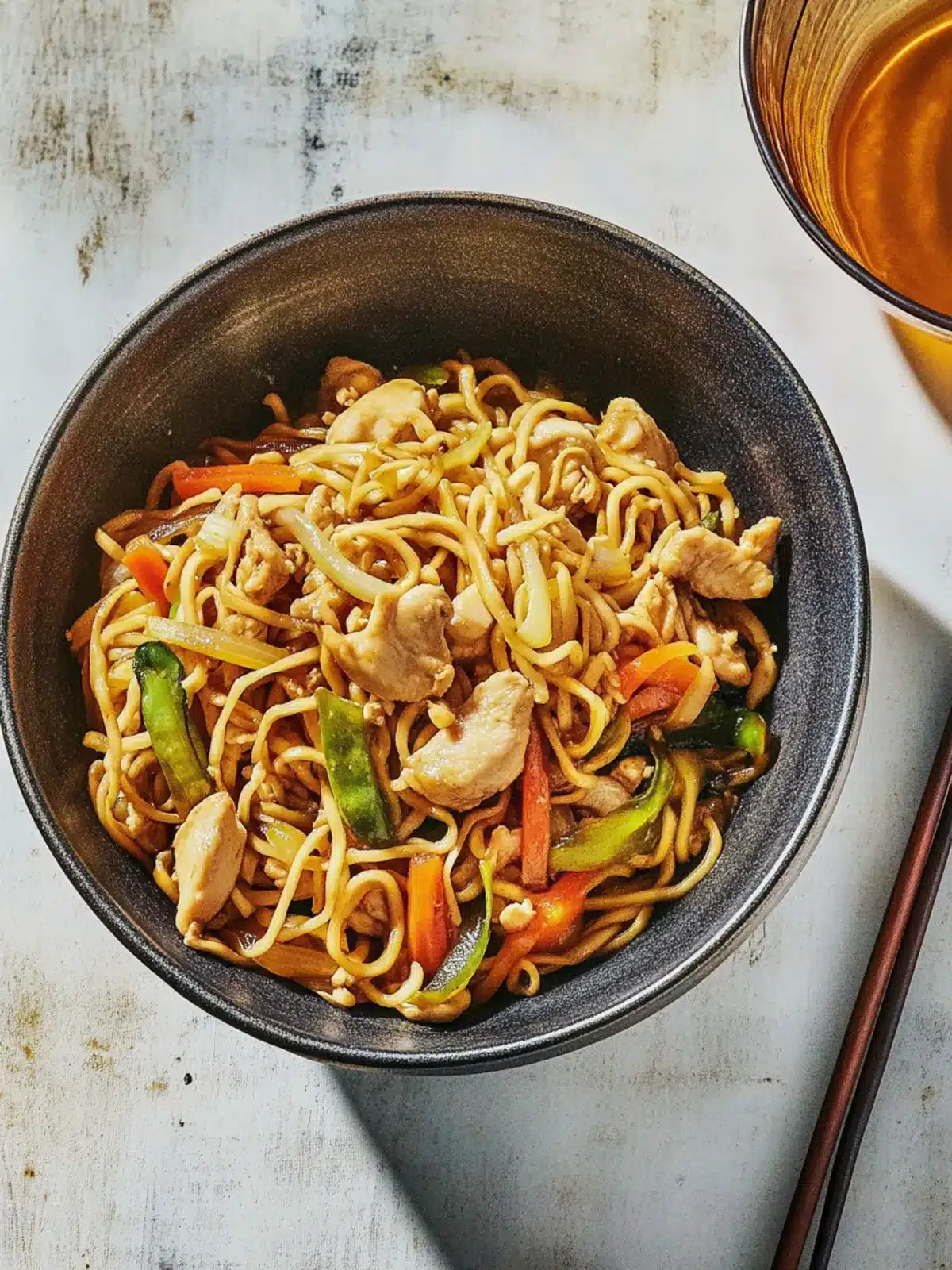 Chicken Yakisoba