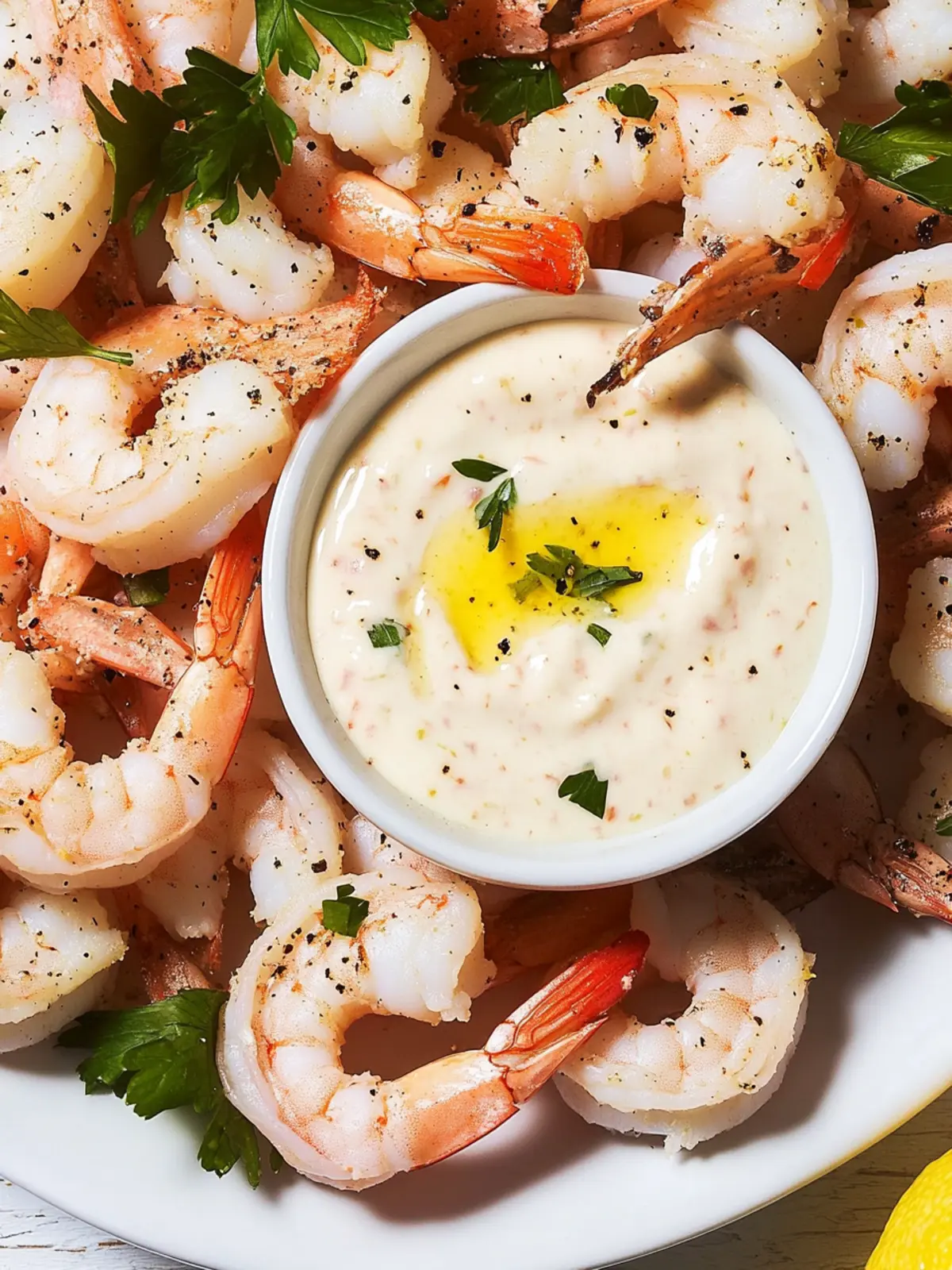 Roasted Shrimp Cocktail with Lemon-Horseradish Aioli Delight 2 Roasted Shrimp Cocktail With Lemon-Horseradish Aioli