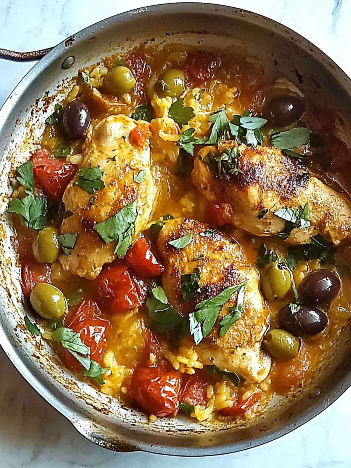 Savor Summer: Easy Chicken Provencal with Tomatoes and Olives 3 Chicken Provencal (With Tomatoes and Olives)