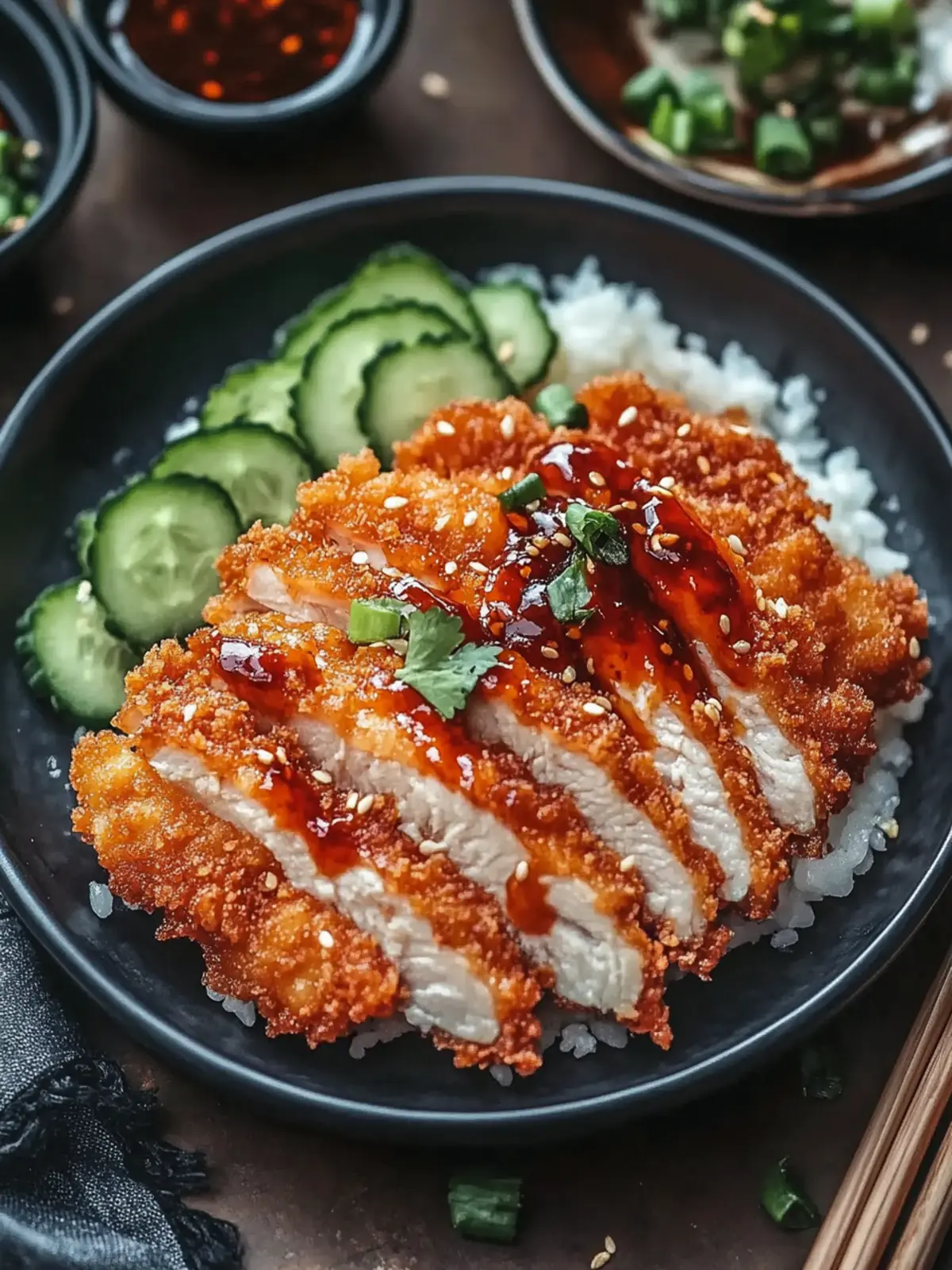 Spicy Korean Chicken Katsu: Crispy Crunch with a Fiery Twist 2 Spicy Korean Chicken Katsu: Crispy Crunch with a Fiery Twist