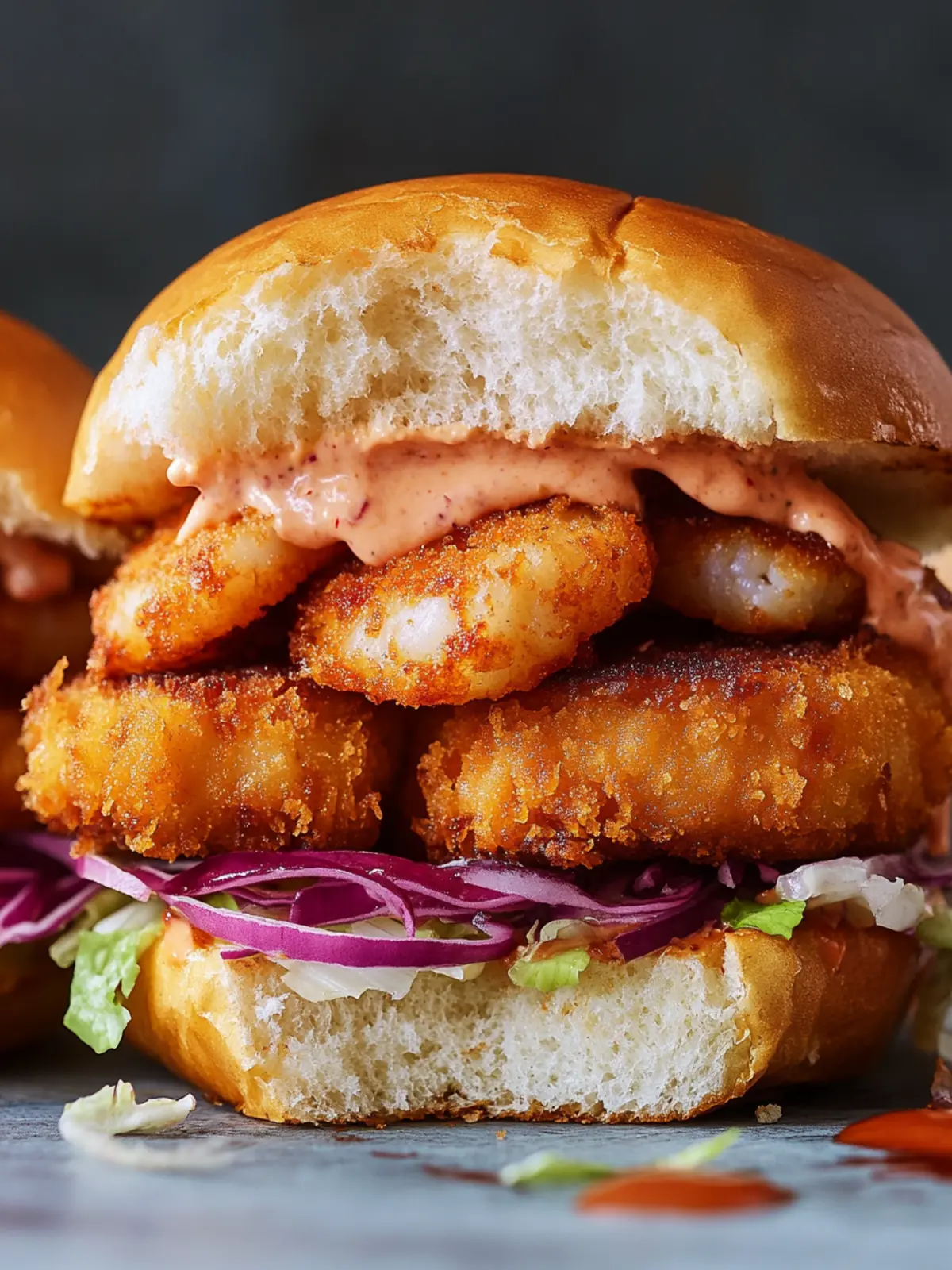 Crispy Shrimp Katsu Burgers for an Epic Weeknight Dinner 2 Shrimp Katsu Burgers