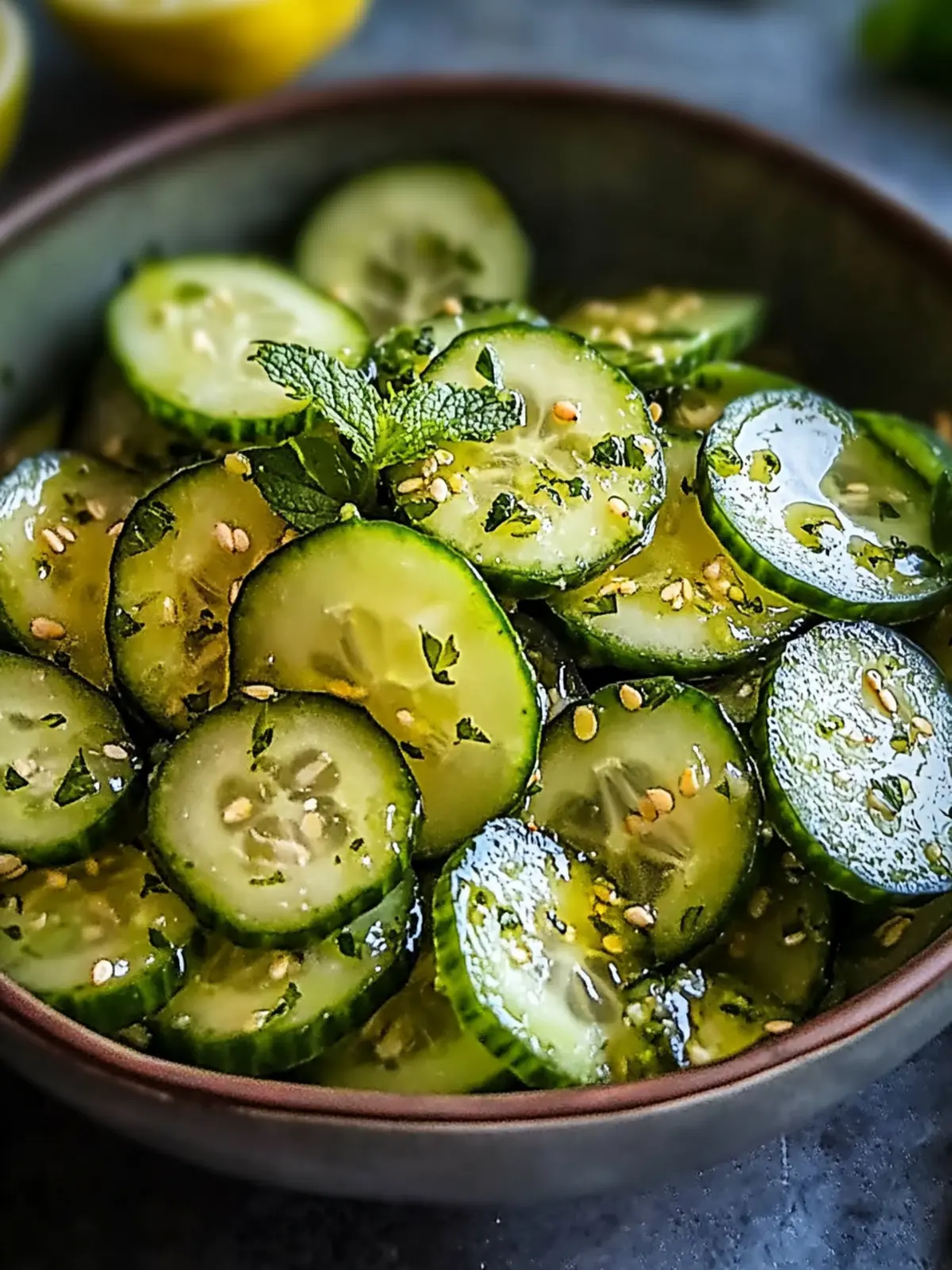 Refresh with Honey Lime Cucumber Salad: A Delightful Treat! 2 Honey Lime Cucumber Salad: A Refreshing Delight Awaits!