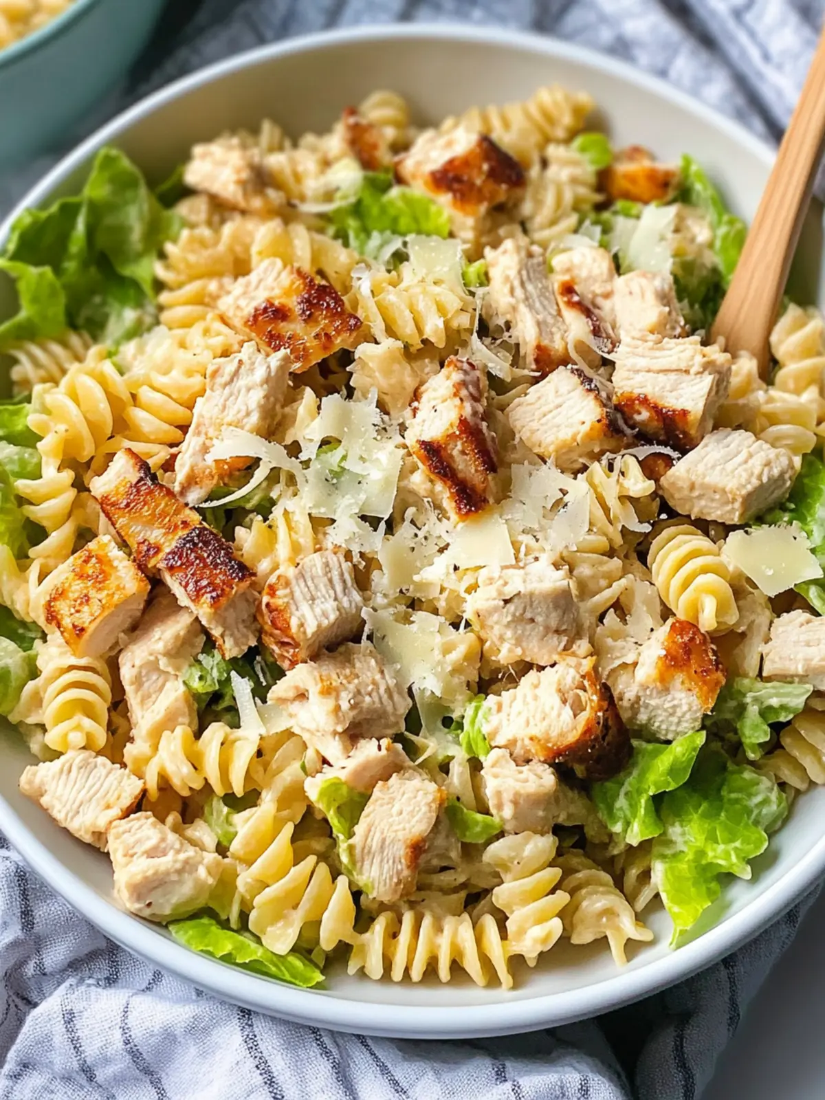 Ultimate Chicken Caesar Pasta Salad for Quick Weeknight Wins 3 Chicken Caesar Pasta Salad