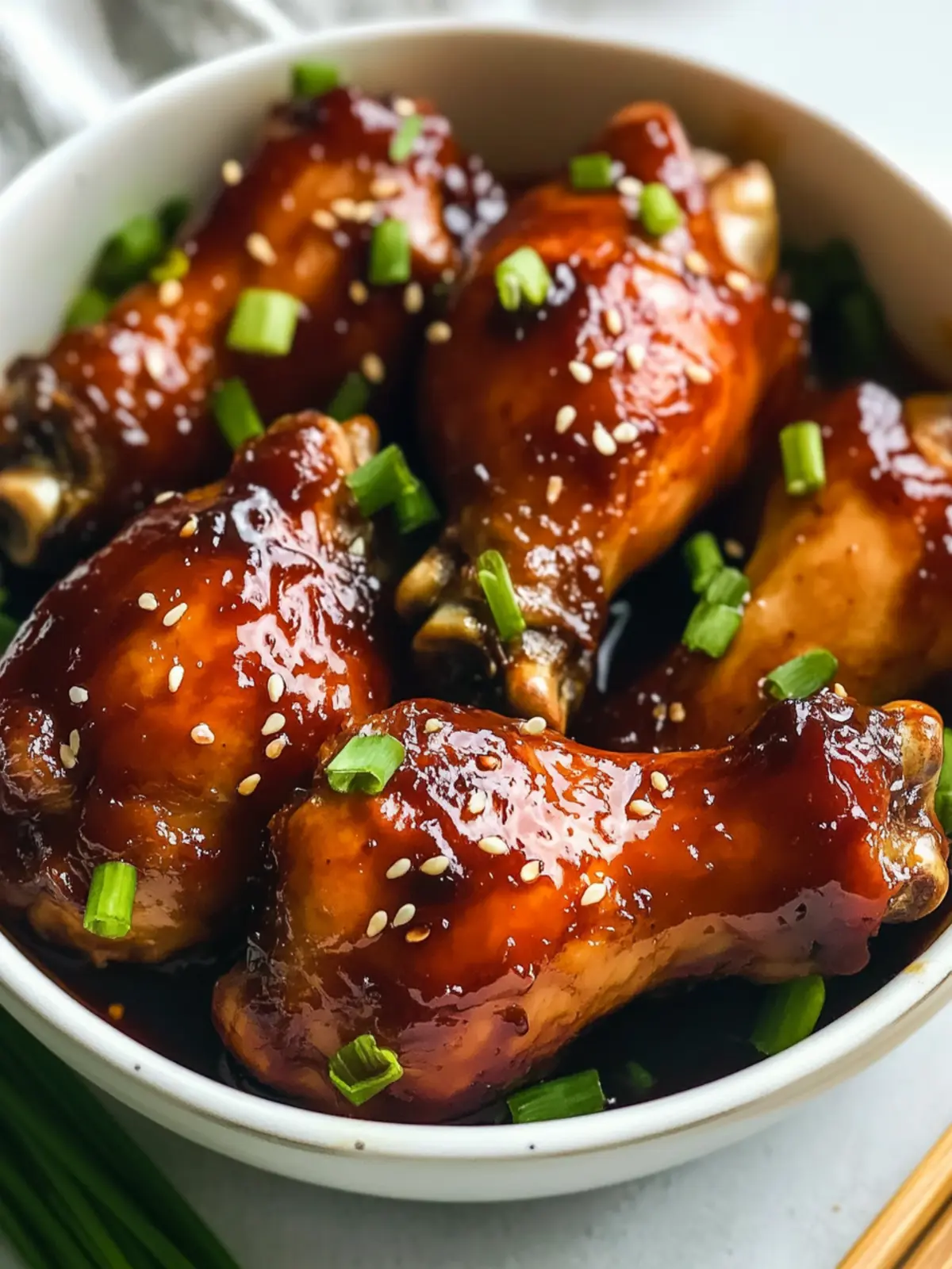 Delicious Sticky Chinese Cornfed Chicken Drumsticks Made Easy 3 Delicious Sticky Chinese Cornfed Chicken Drumsticks Made Easy