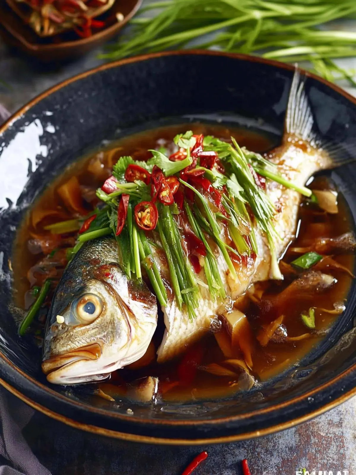 Perfect Steamed Fish, the Chinese Way in Just 13 Minutes 3 Steamed Fish, the Chinese Way (清蒸鱼)