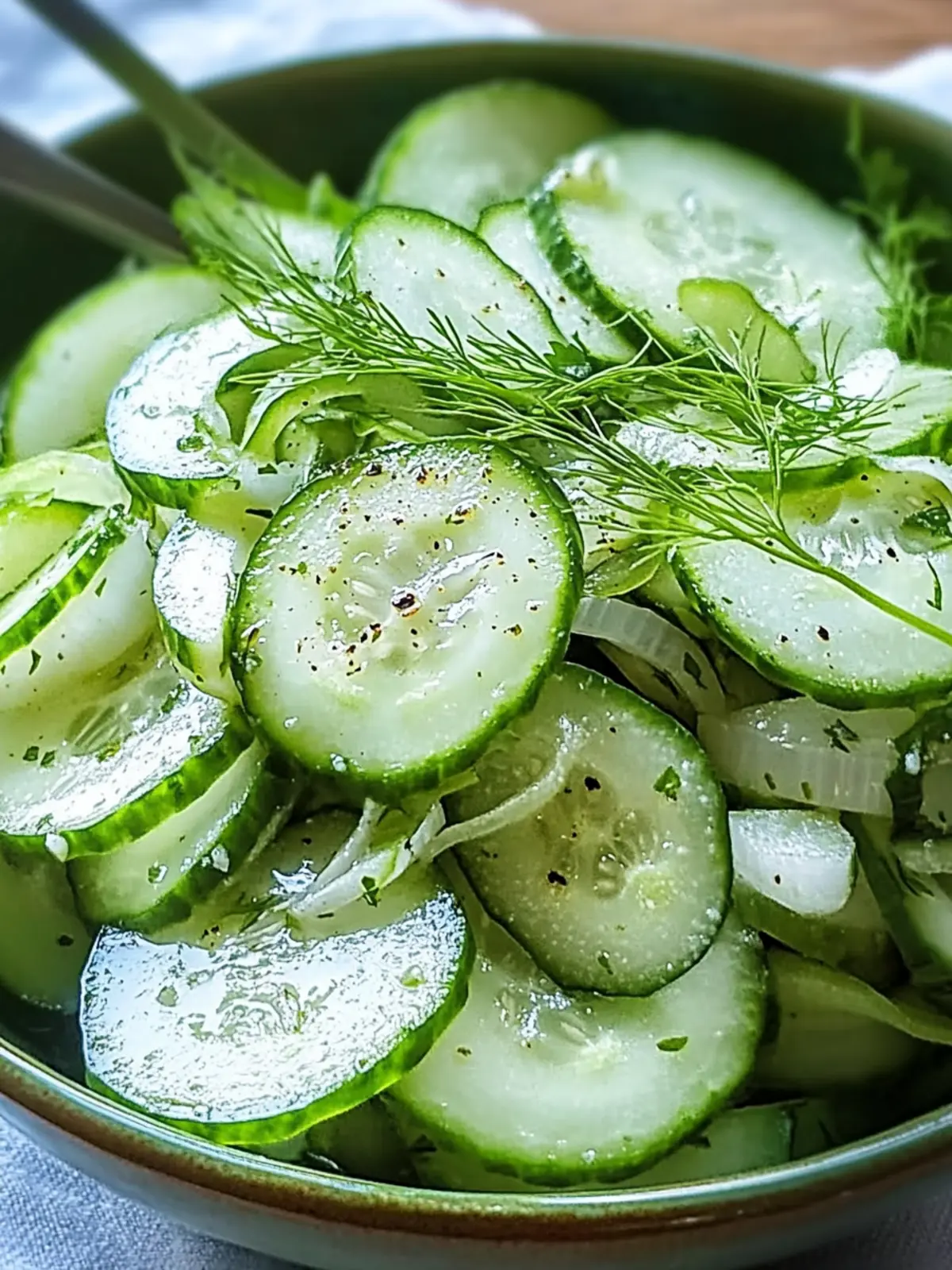 Zesty Hungarian Cucumber Salad Perfect for a Refreshing Twist 2 Hungarian Cucumber Salad