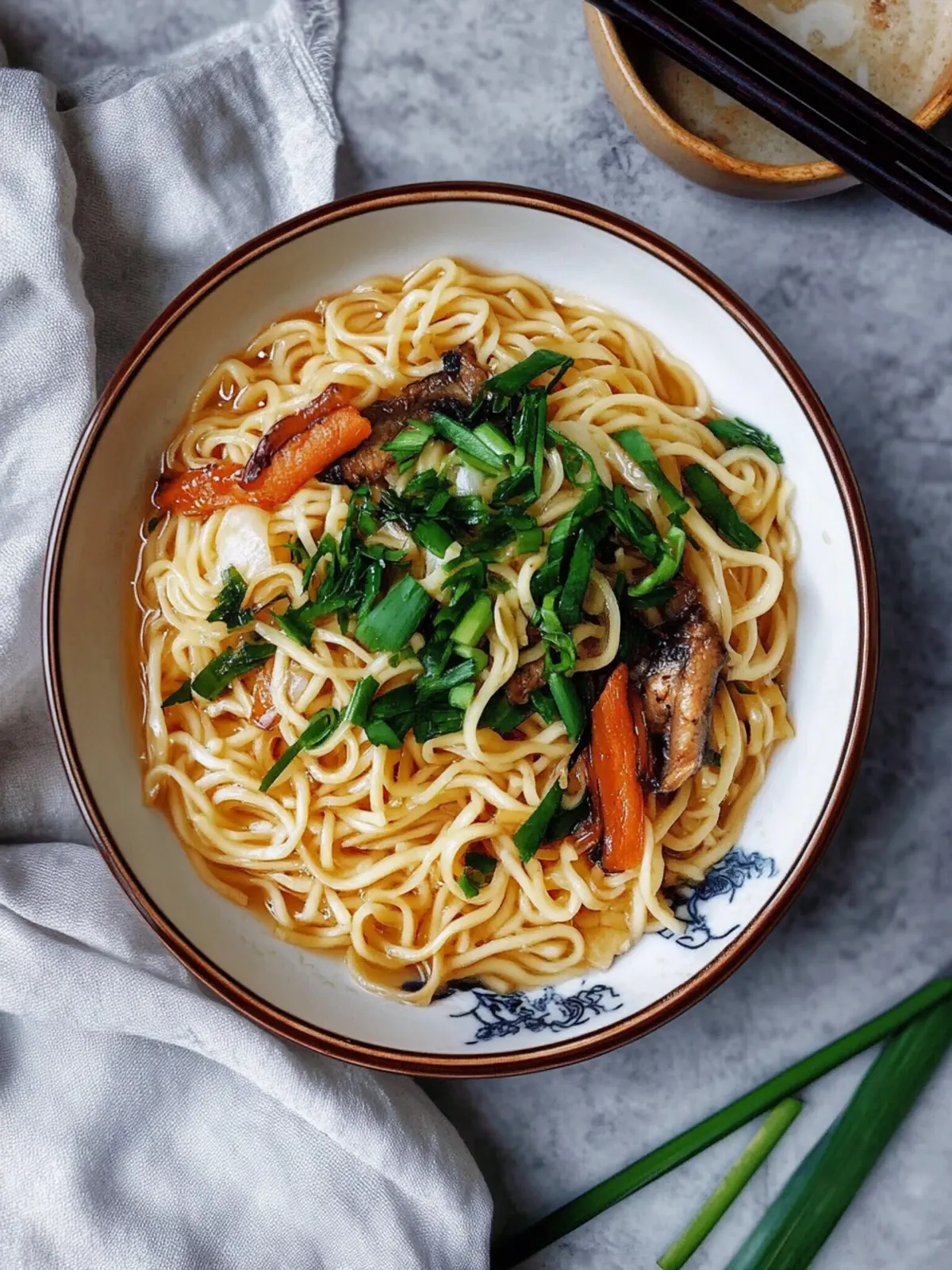 Savor Longevity Noodles (Yi Mein) for a Quick Gourmet Delight 3 Longevity Noodles (Yi Mein/伊面)