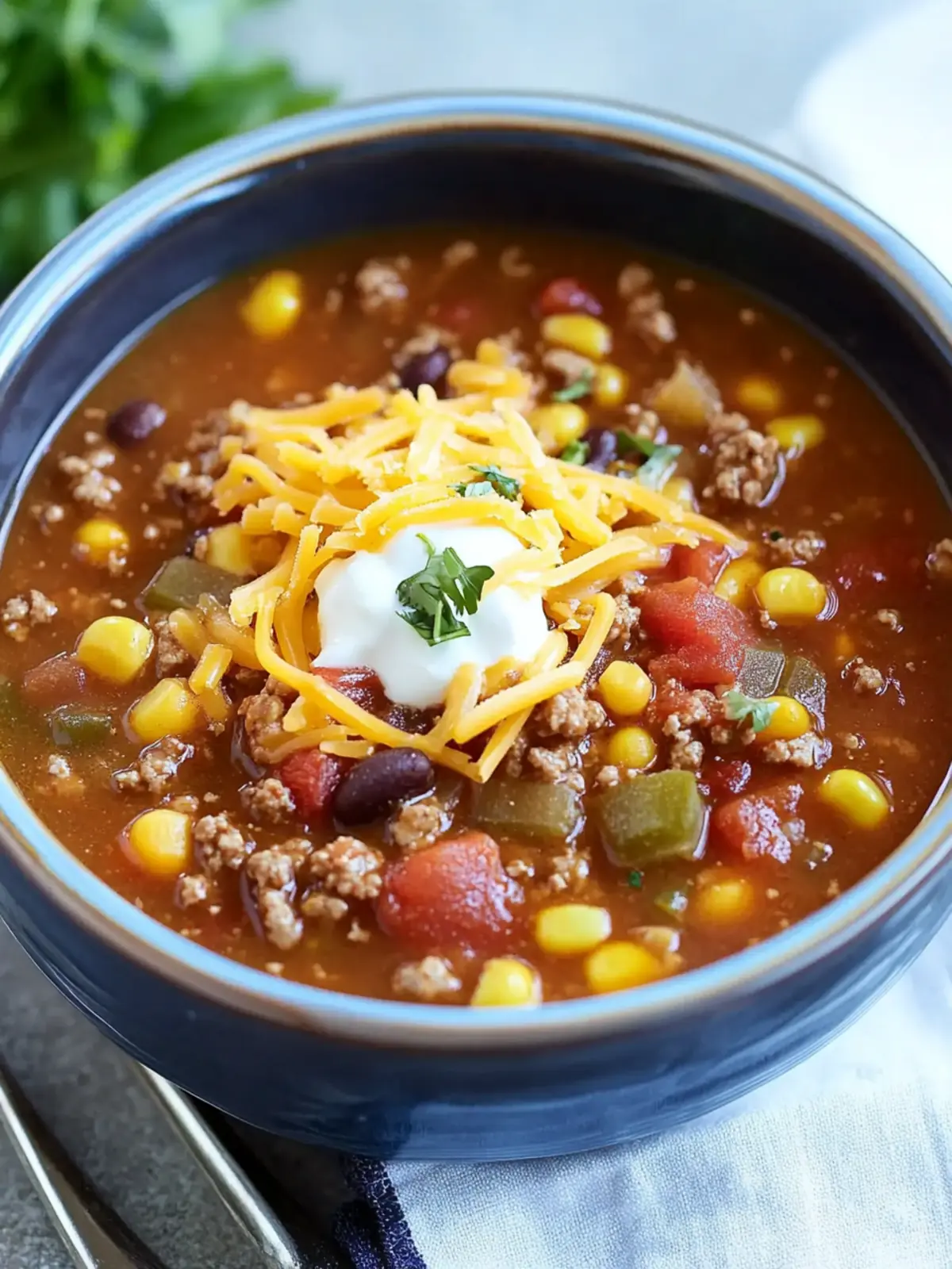 Crock Pot Taco Soup That Will Warm Your Soul Perfectly 5 Crock Pot Taco Soup