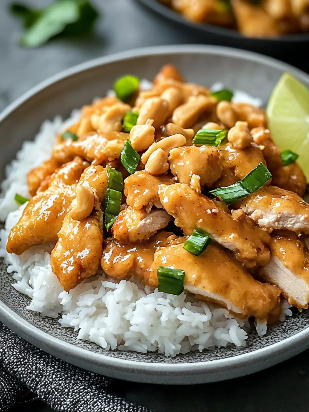 Savory Chinese Peanut Butter Chicken in Just 30 Minutes 4 Chinese Peanut Butter Chicken