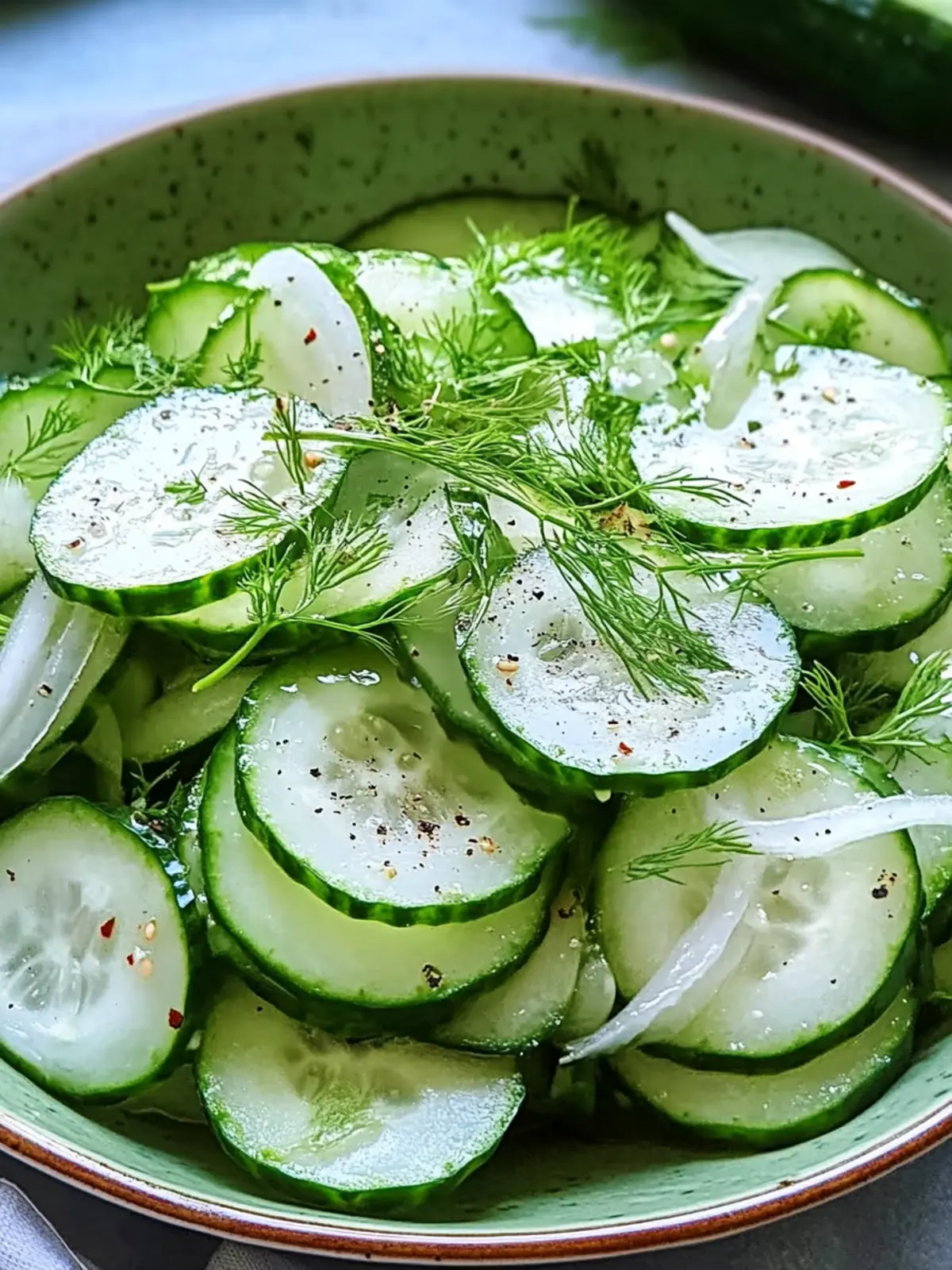 Zesty Hungarian Cucumber Salad Perfect for a Refreshing Twist 5 Hungarian Cucumber Salad