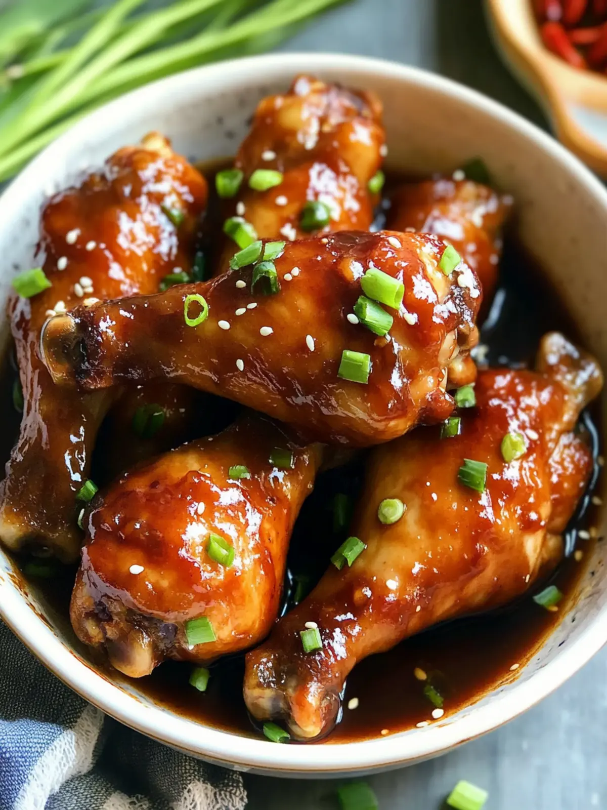 Delicious Sticky Chinese Cornfed Chicken Drumsticks Made Easy 4 Delicious Sticky Chinese Cornfed Chicken Drumsticks Made Easy