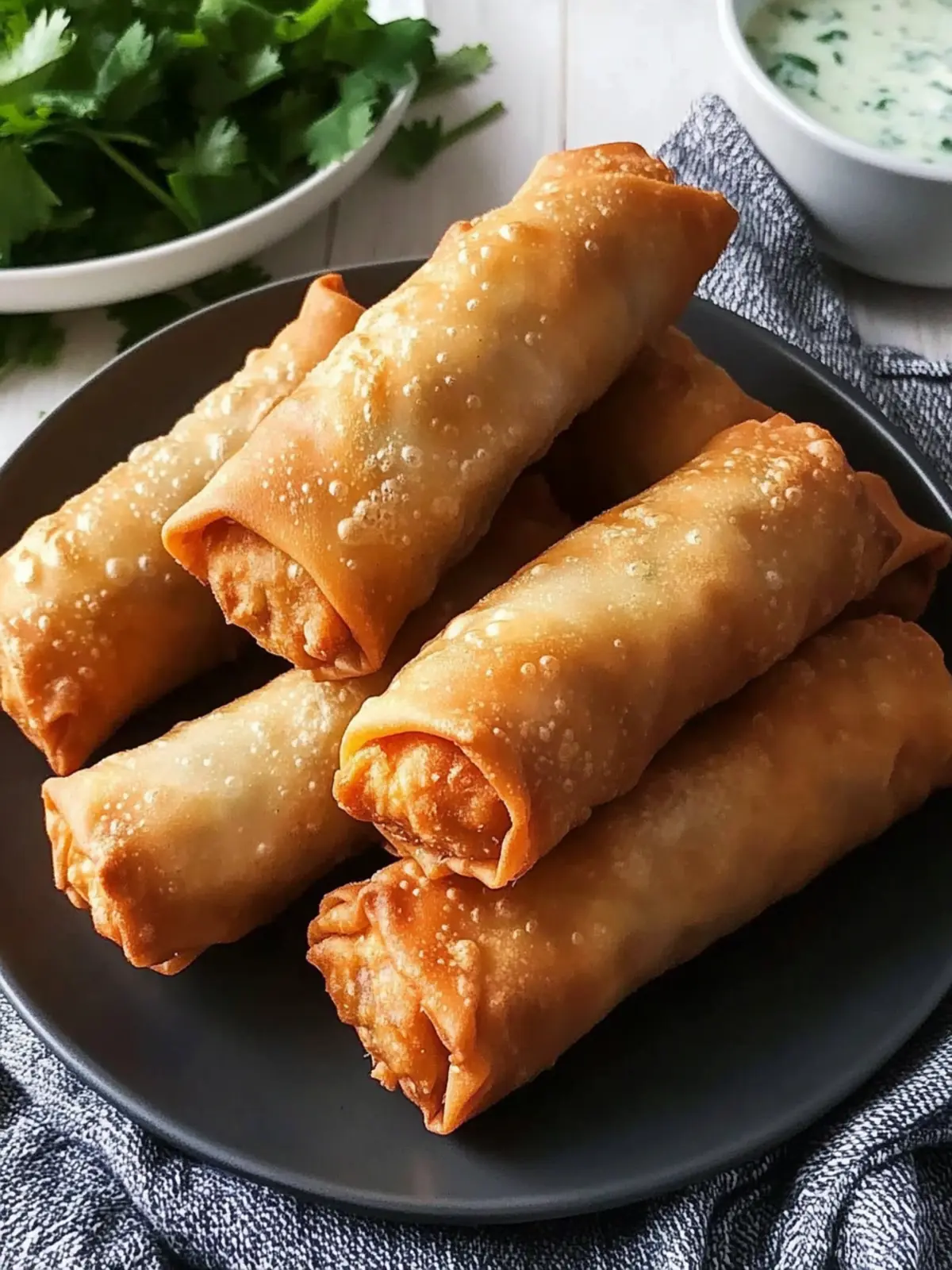 Savory Buffalo Chicken Egg Rolls for Quick Comfort Food Bliss 3 Buffalo Chicken Egg Rolls