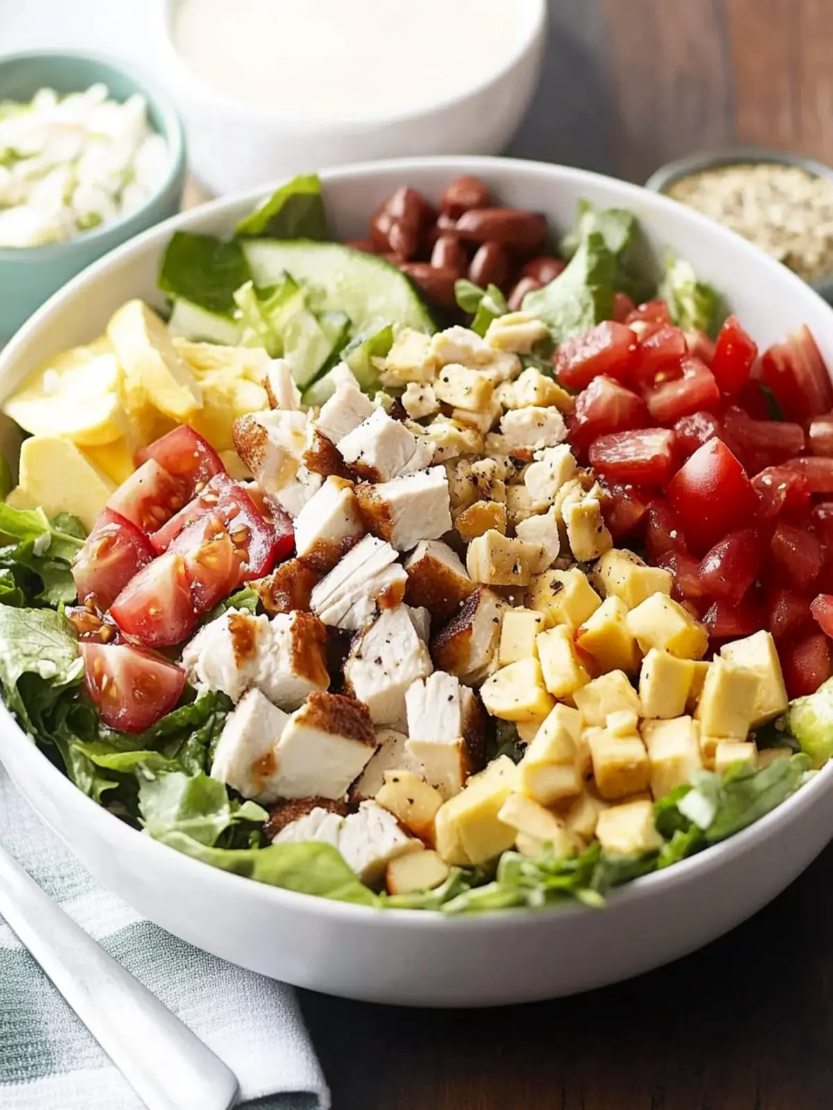Delicious Cobb Salad: Fresh Ingredients for Ultimate Flavor 2 Cobb Salad