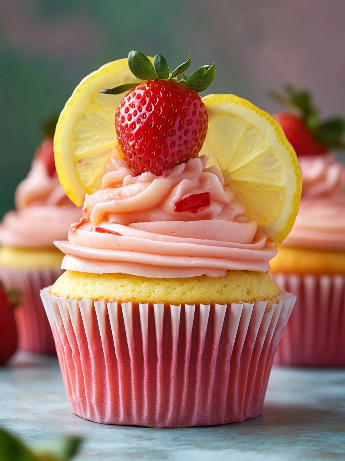 Delicious Strawberry Lemonade Cupcakes for Sunny Days 3 Strawberry Lemonade Cupcakes