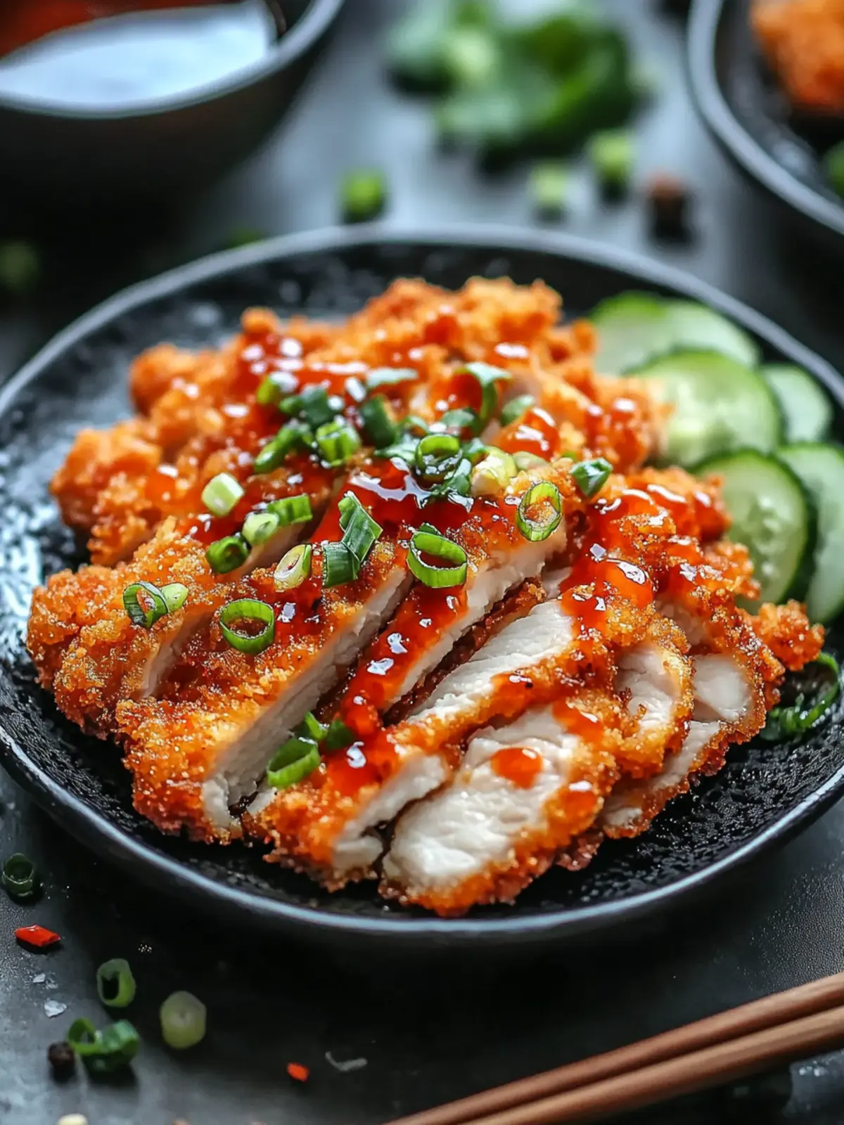 Spicy Korean Chicken Katsu: Crispy Crunch with a Fiery Twist 3 Spicy Korean Chicken Katsu: Crispy Crunch with a Fiery Twist