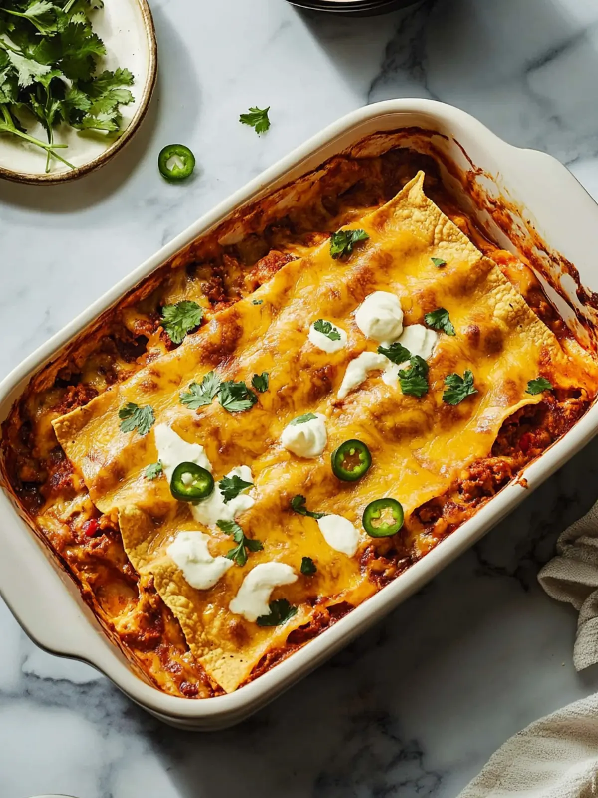 Deliciously Easy Enchilada Casserole You’ll Love in Minutes 2 Enchilada Casserole